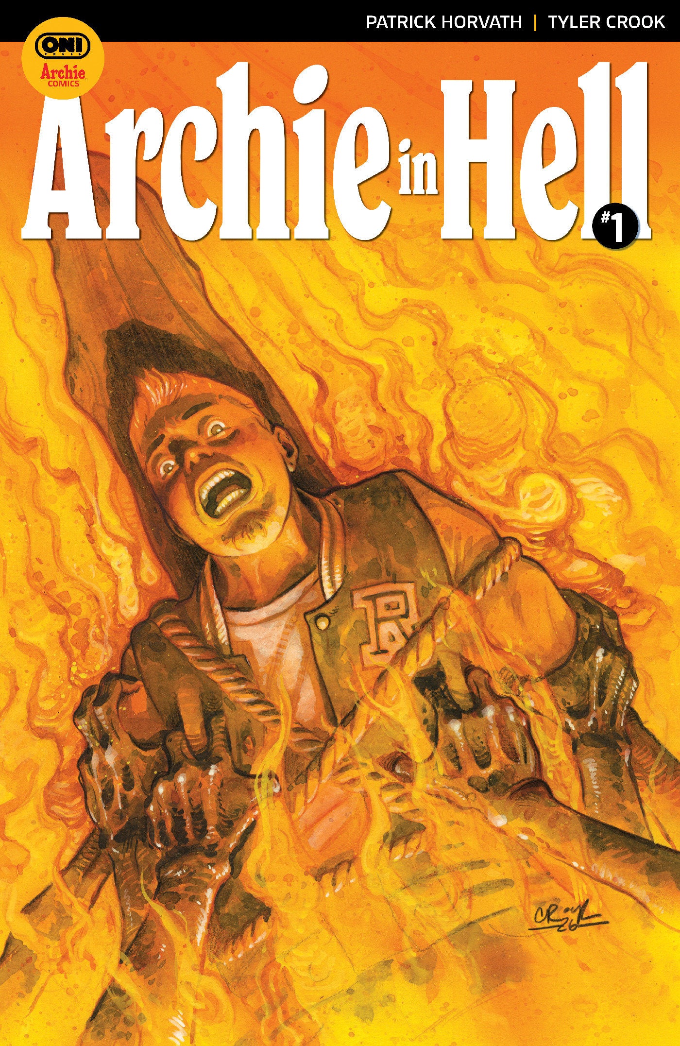 Archie in Hell #1 Cover A Tyler Crook ISBN: 64985600910401011 - FOC DATE: 9/27/26 - Release Date: 11/4/26