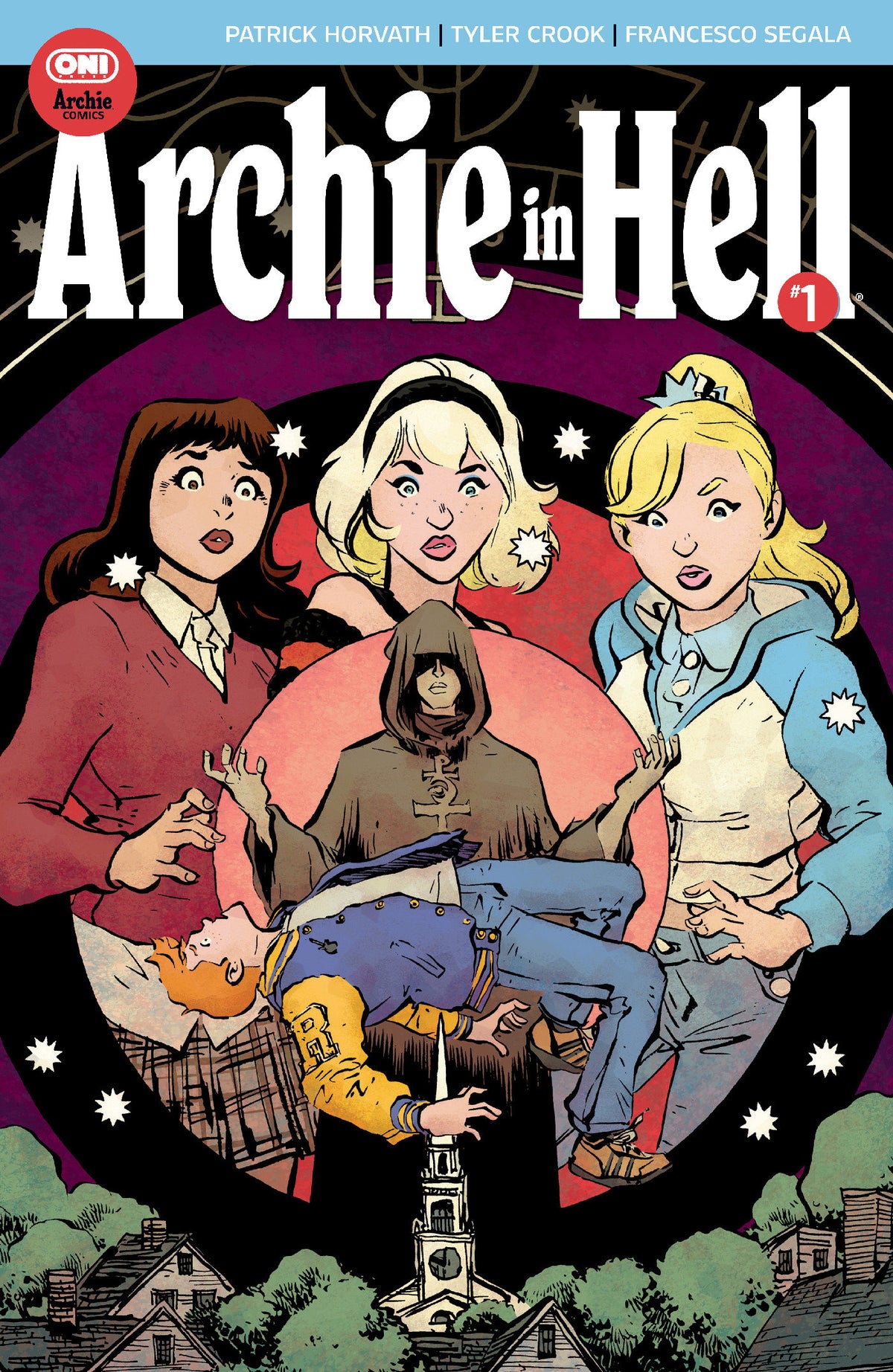 Archie in Hell #1 Cover D Jesse Lonergan Var ISBN: 64985600910401041 - FOC DATE: 9/27/26 - Release Date: 11/4/26