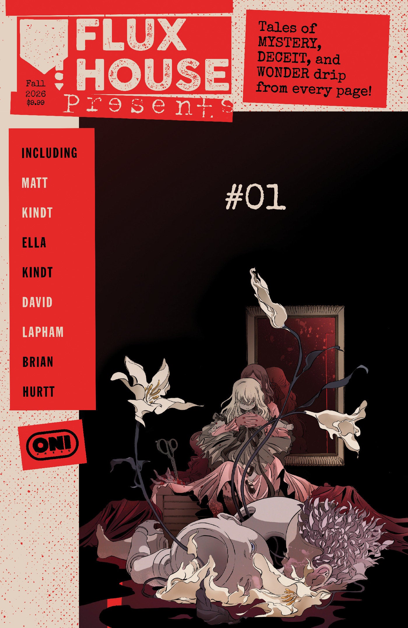 FLUX HOUSE PRESENTS #1 CVR B EMMA RIOS VAR ISBN: 64985600917300121 - FOC DATE: 8/30/26 - Release Date: 10/7/26