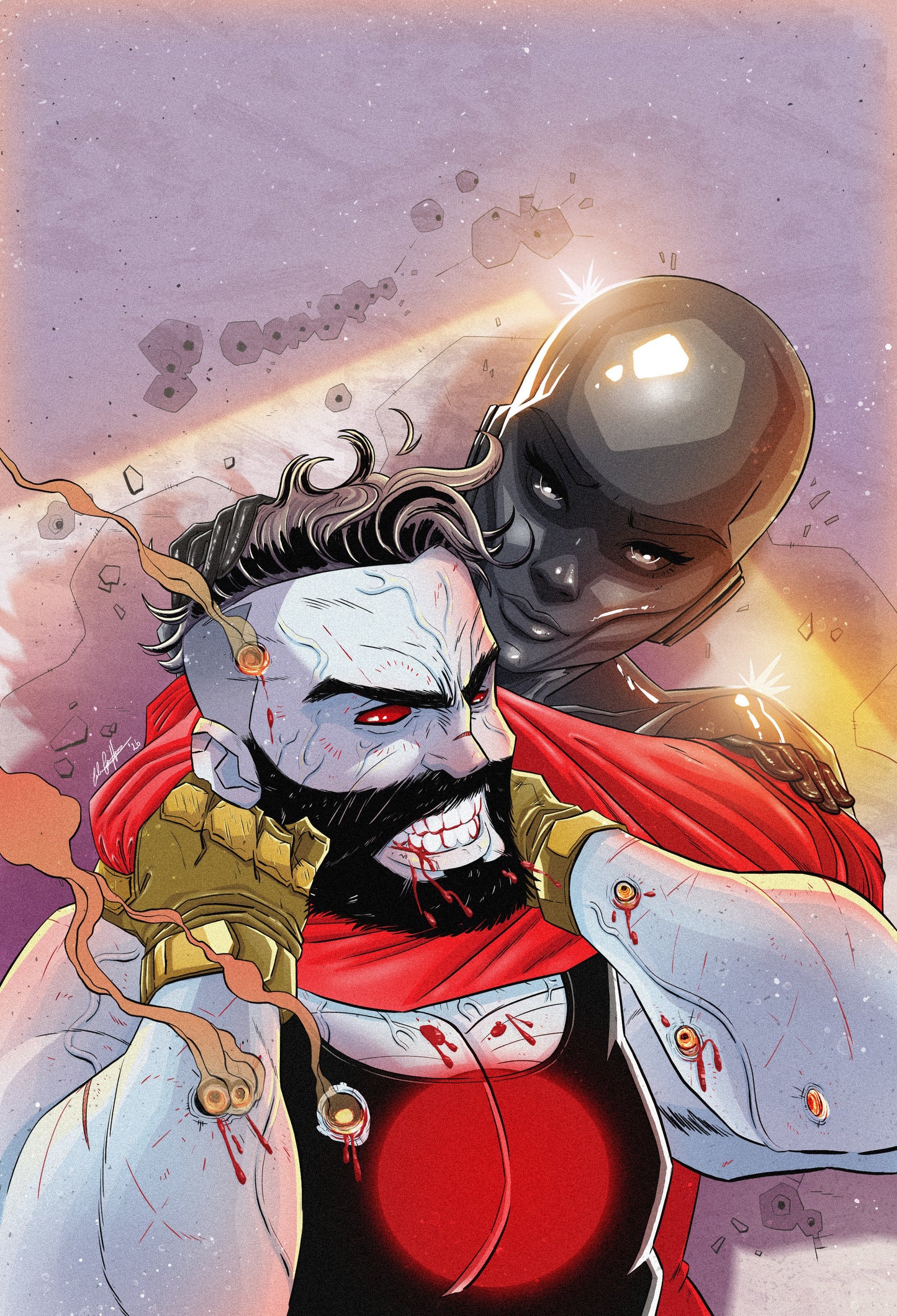 Valiant Beyond: Bloodshot #7--Toy Soldiers #1 Variant C (Griffin Full Art) ISBN: 73238818114800731 - FOC DATE: 10/4/26 - Release Date: 11/11/26