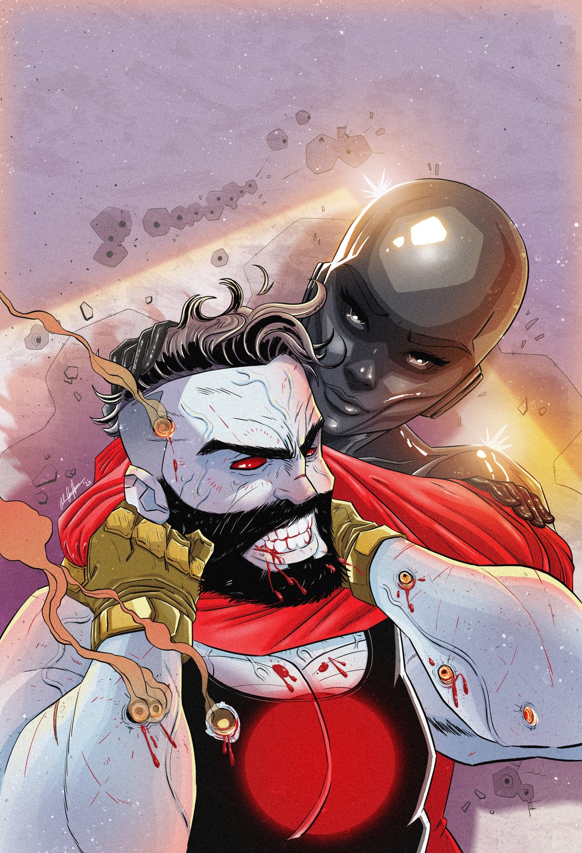 Valiant Beyond: Bloodshot #7--Toy Soldiers #1 Variant C (Griffin Full Art) ISBN: 73238818114800731 - FOC DATE: 10/11/26 - Release Date: 11/18/26