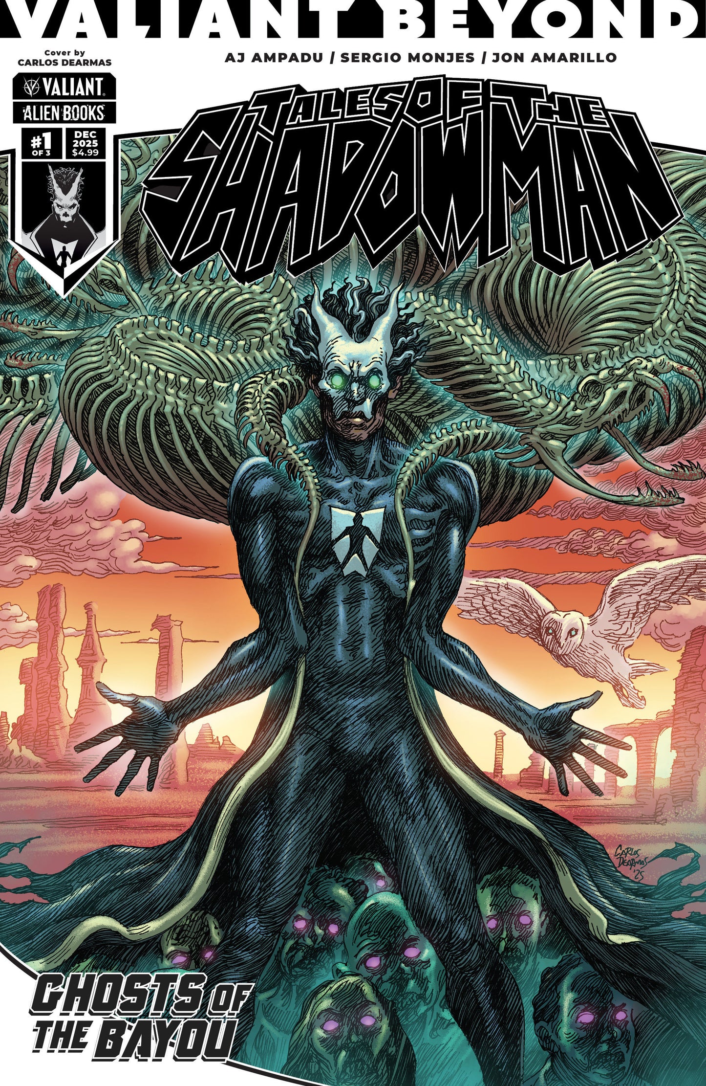 Valiant Beyond: Tales of the Shadowman #4--Ghosts of the Bayou #1 Variant C (Dearmas) ISBN: 73238818124700431 - Release Date: 12/3/25