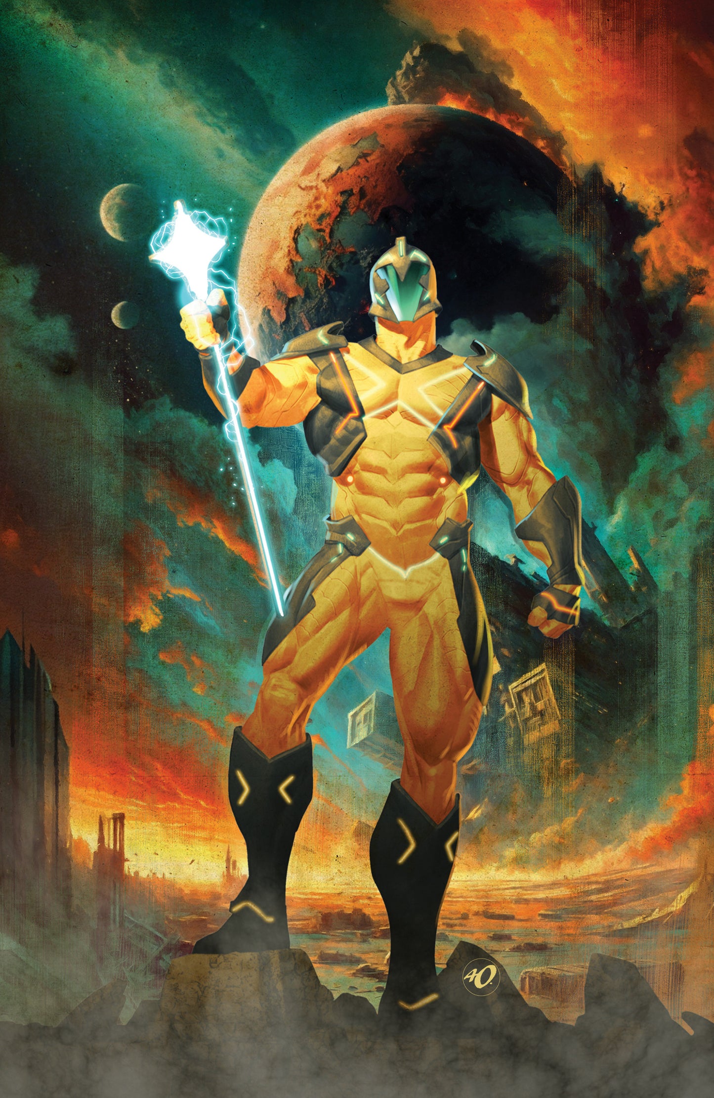 Valiant Beyond: The X-O Manowar #1 Variant E (Olivetti Full Art) - 9/17/25 - Release Date: 9/17/25