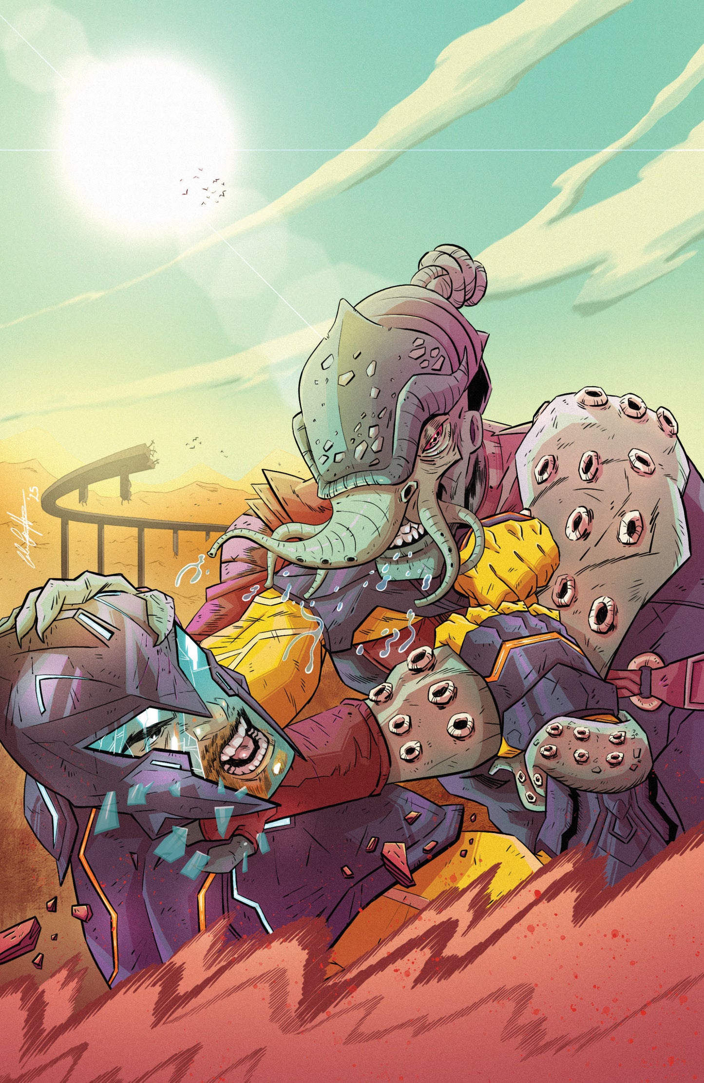 Valiant Beyond: The X-O Manowar #6--The God Hunt #2 Variant C (Griffin Full Art) ISBN: 73238818144500631 - Release Date: 2/18/26