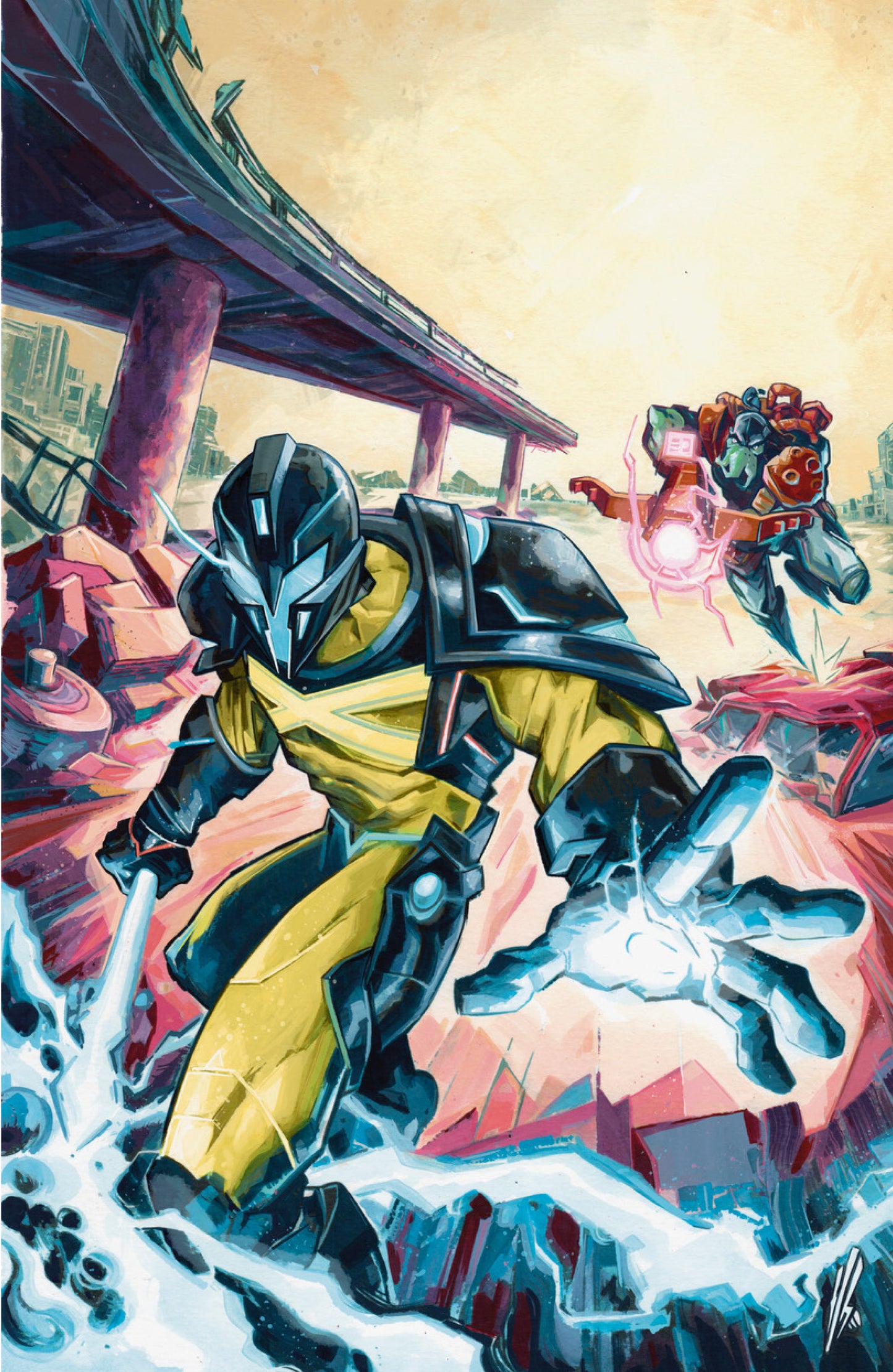 Valiant Beyond: The X-O Manowar #7--The God Hunt #3 Variant D (Locatelli Full Art) ISBN: 73238818144500741 - FOC DATE: 02/09/2026 - Release Date: 03/18/2026