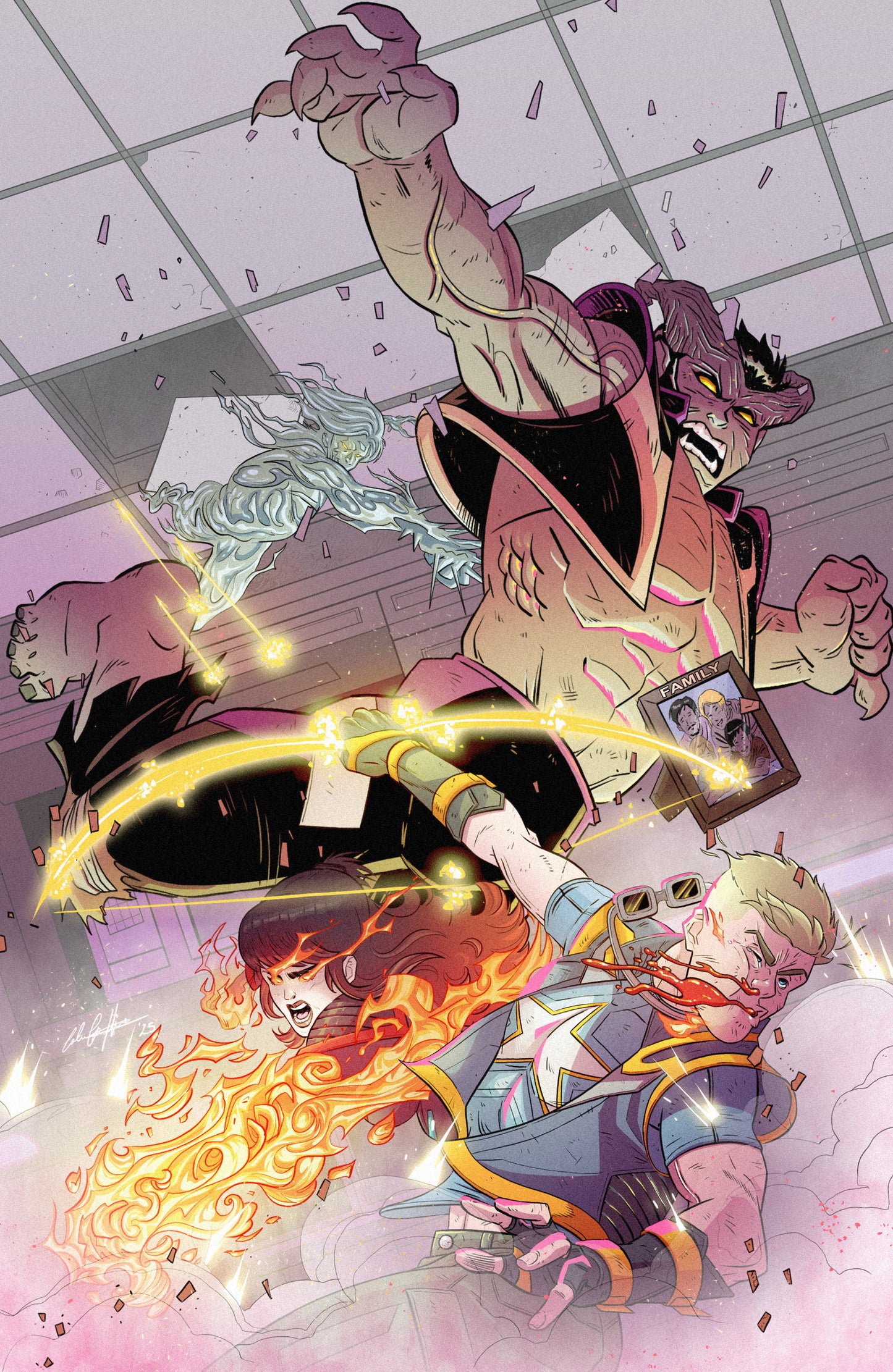 Valiant Beyond: All-New Harbinger #6--It Never Stops #3 Variant C (Griffin Full Art) ISBN: 73238818204600631 - FOC DATE: 3/2/26 - Release Date: 4/8/26