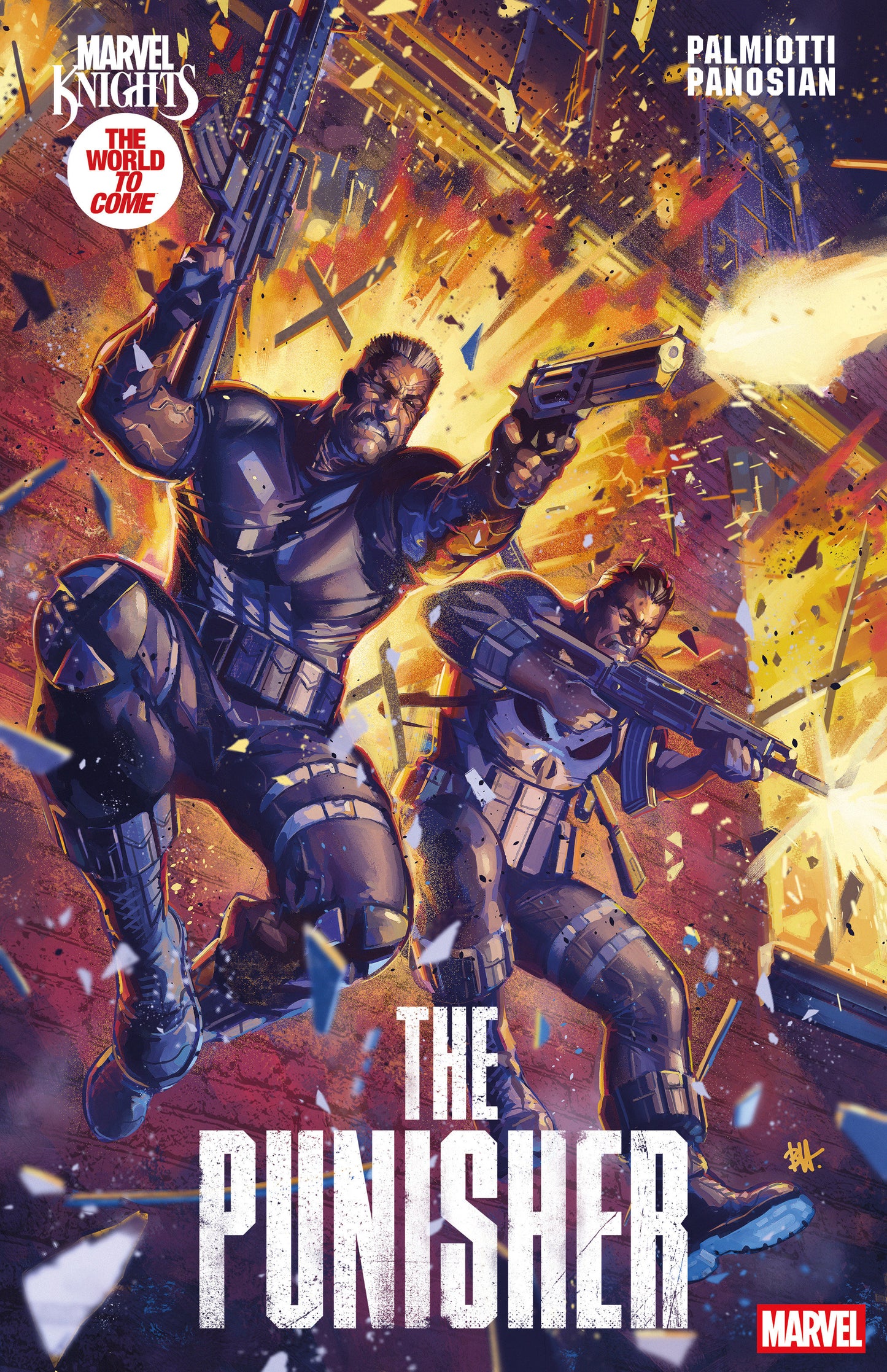 MARVEL KNIGHTS: PUNISHER #1 BEN HARVEY VARIANT ISBN: 75960609061700121 - Release Date: 10/8/25