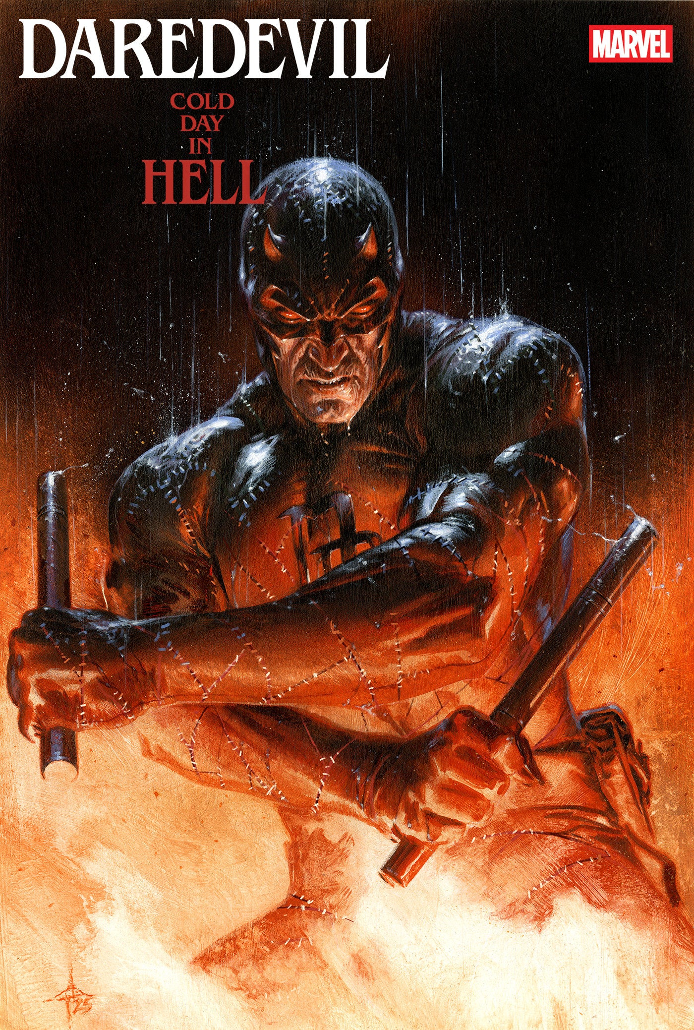 DAREDEVIL: COLD DAY IN HELL #2 GABRIELE DELL'OTTO VARIANT - Release Date: 05/14/2025