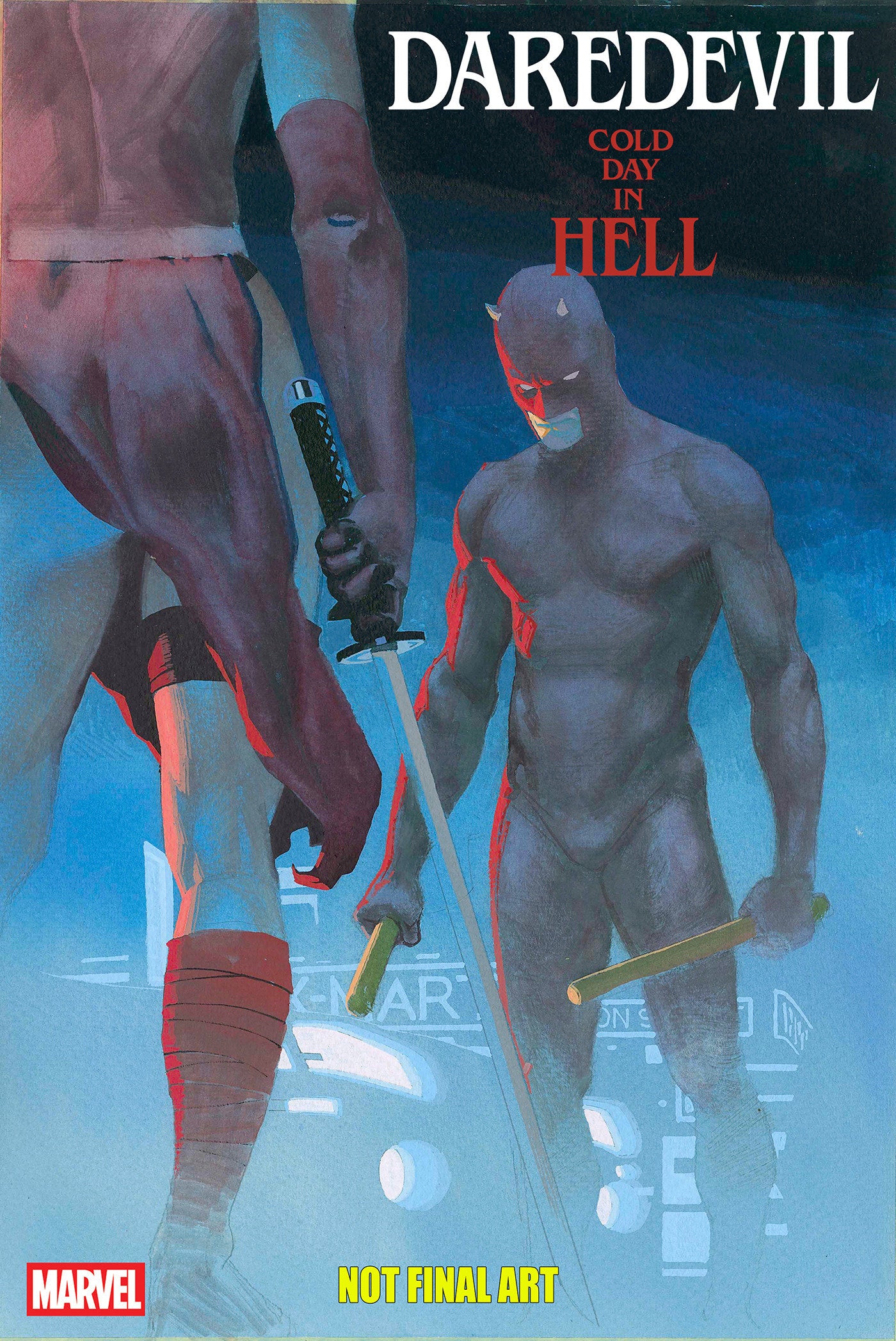 DAREDEVIL: COLD DAY IN HELL #2 ESAD RIBIC VARIANT - Release Date: 05/14/2025