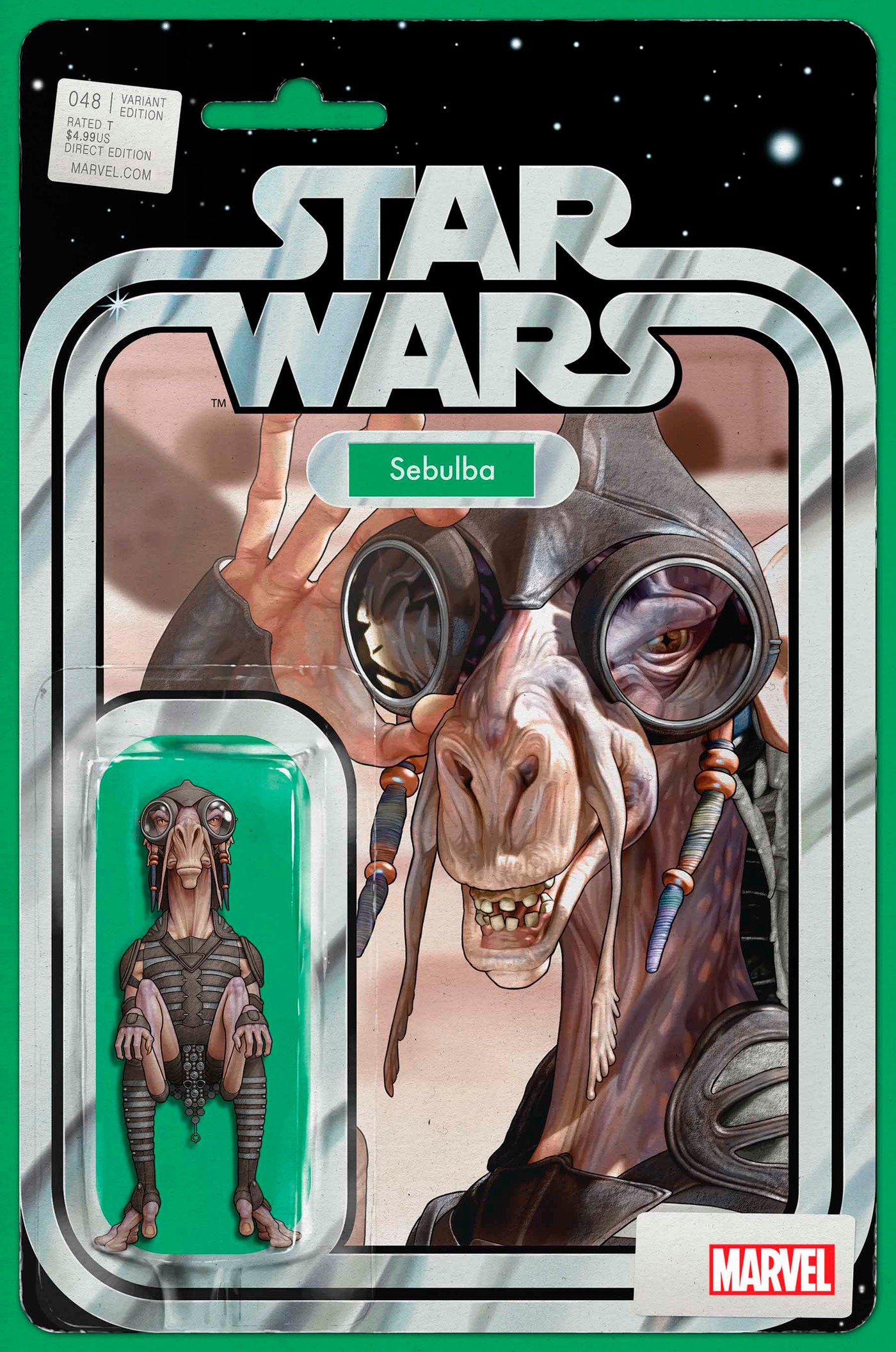 STAR WARS #48 JOHN TYLER CHRISTOPHER ACTION FIGURE VARIANT - Release Date: 7/17/24