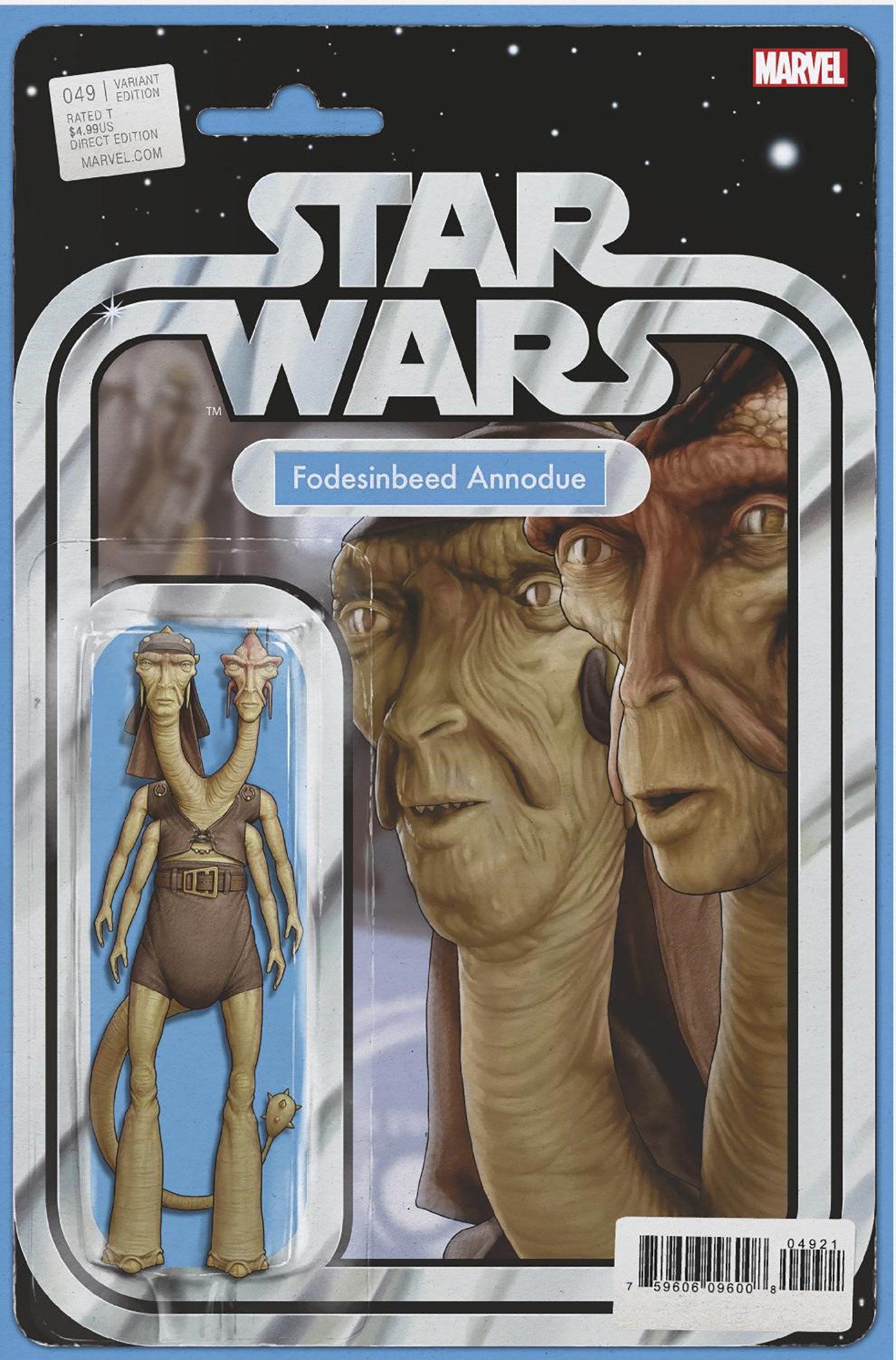 STAR WARS #49 JOHN TYLER CHRISTOPHER ACTION FIGURE VARIANT - Release Date: 8/21/24