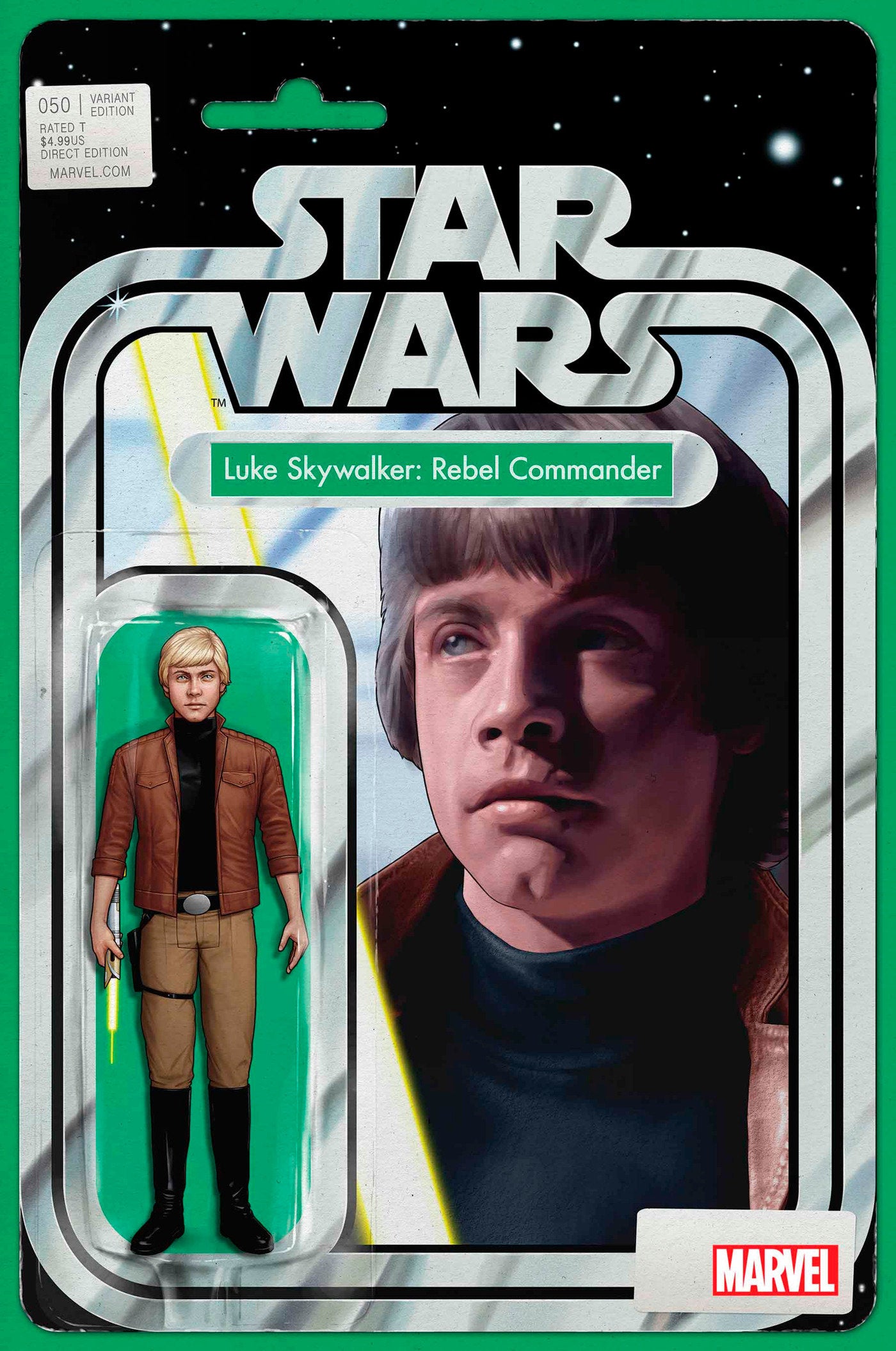 STAR WARS #50 JOHN TYLER CHRISTOPHER ACTION FIGURE VARIANT - Release Date: 9/11/24