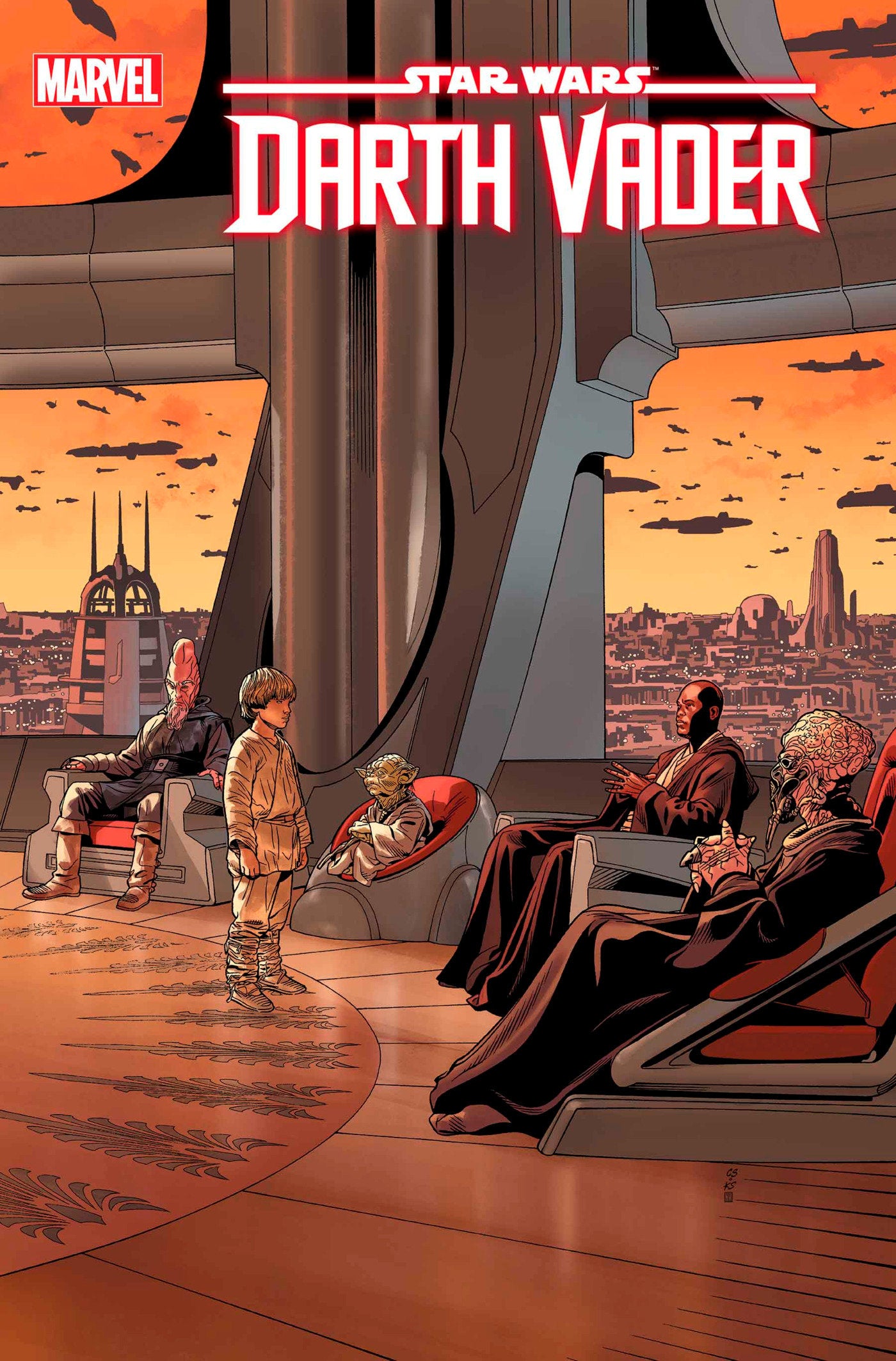 STAR WARS: DARTH VADER #49 CHRIS SPROUSE THE PHANTOM MENACE 25TH ANNIVERSARY VARIANT - Release Date: 8/14/24