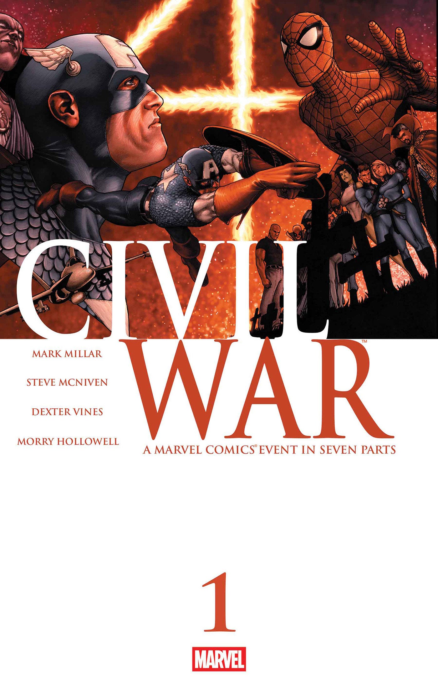 CIVIL WAR #1 FACSIMILE EDITION POSTER - ISBN: 75960609900920221 - Release Date: 8/6/25