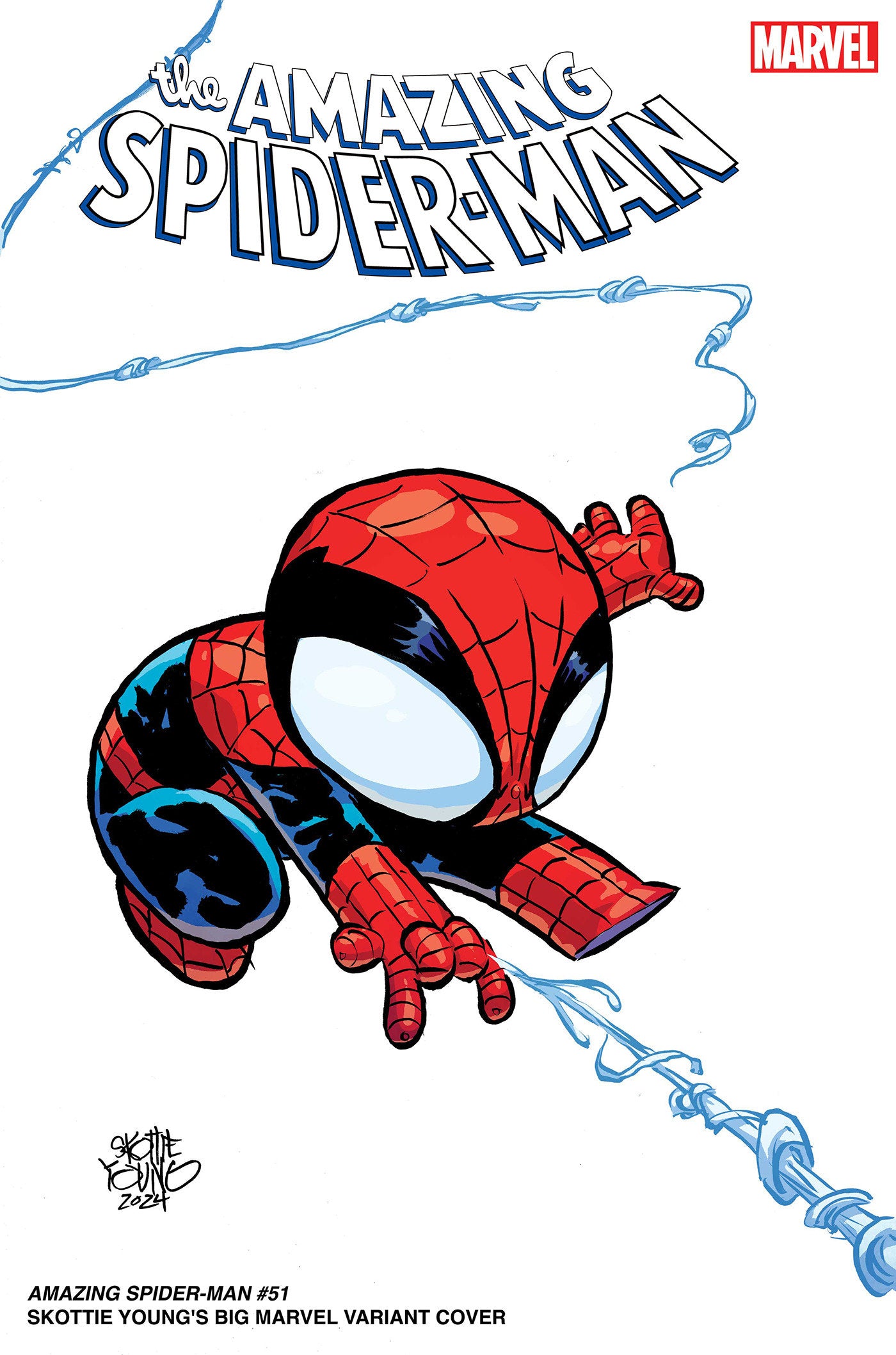 AMAZING SPIDER-MAN #51 SKOTTIE YOUNG'S BIG MARVEL VARIANT - Release Date: 6/5/24