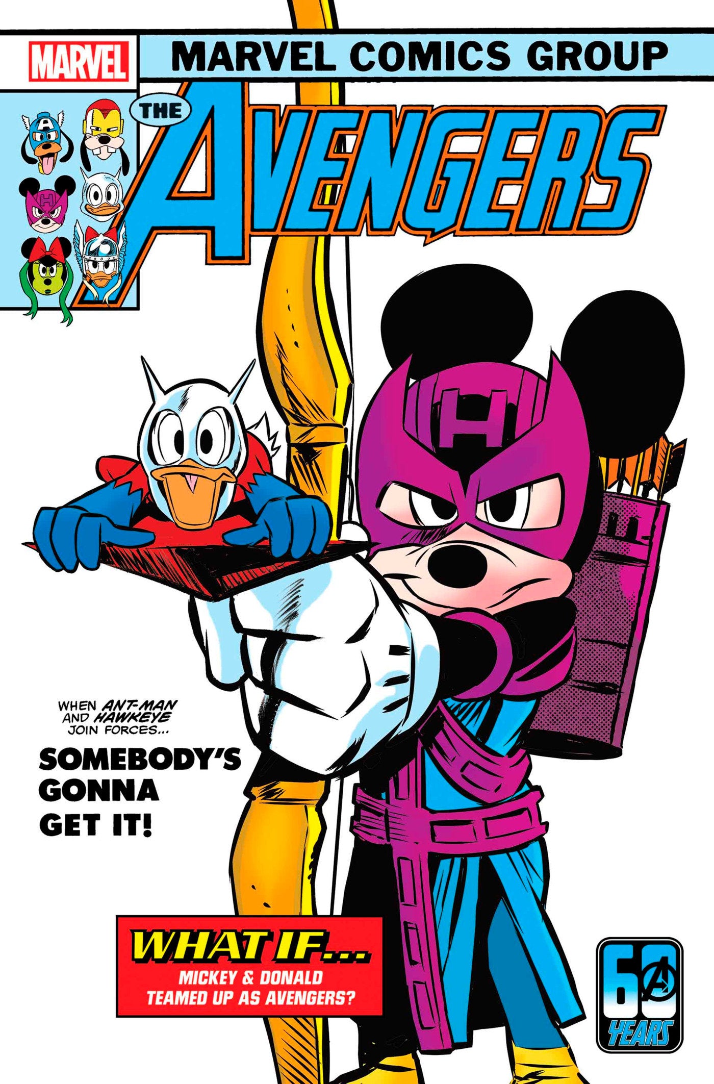 AMAZING SPIDER-MAN #57 CLAUDIO SCIARRONE DISNEY WHAT IF? VARIANT - Release Date: 9/11/24