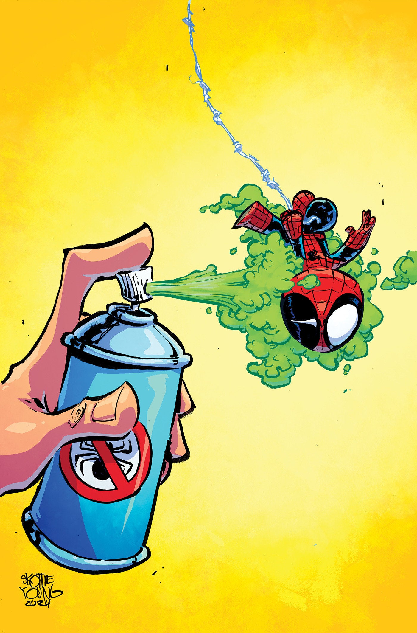 1:25 AMAZING SPIDER-MAN #62 SKOTTIE YOUNG RATIO VIRGIN 2ND PRINTING VARIANT - Release Date: 2/5/25