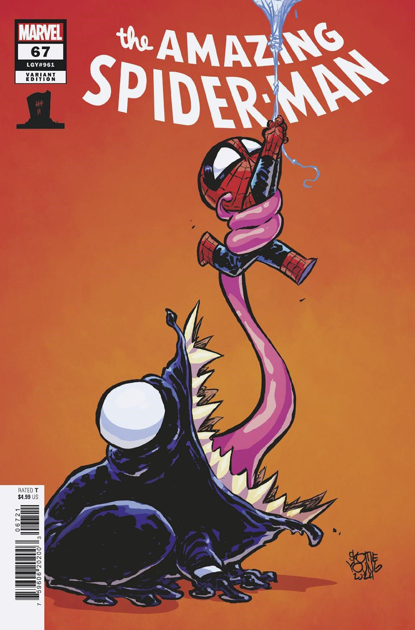 AMAZING SPIDER-MAN #67 SKOTTIE YOUNG 8 DEATHS OF SPIDER-MAN VARIANT - Release Date: 2/12/25