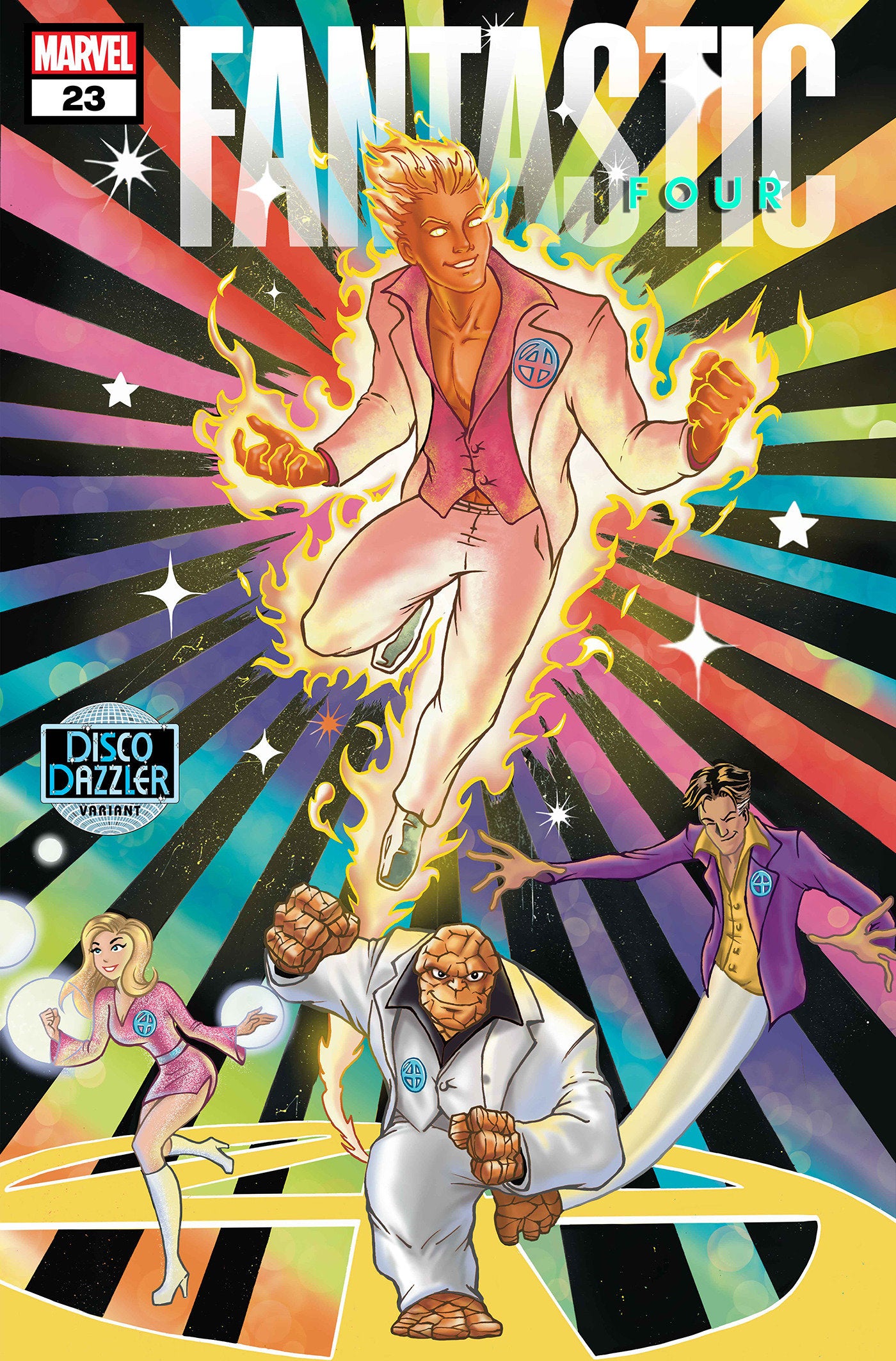FANTASTIC FOUR #23 BEN SU DISCO DAZZLER VARIANT - Release Date: 8/14/24