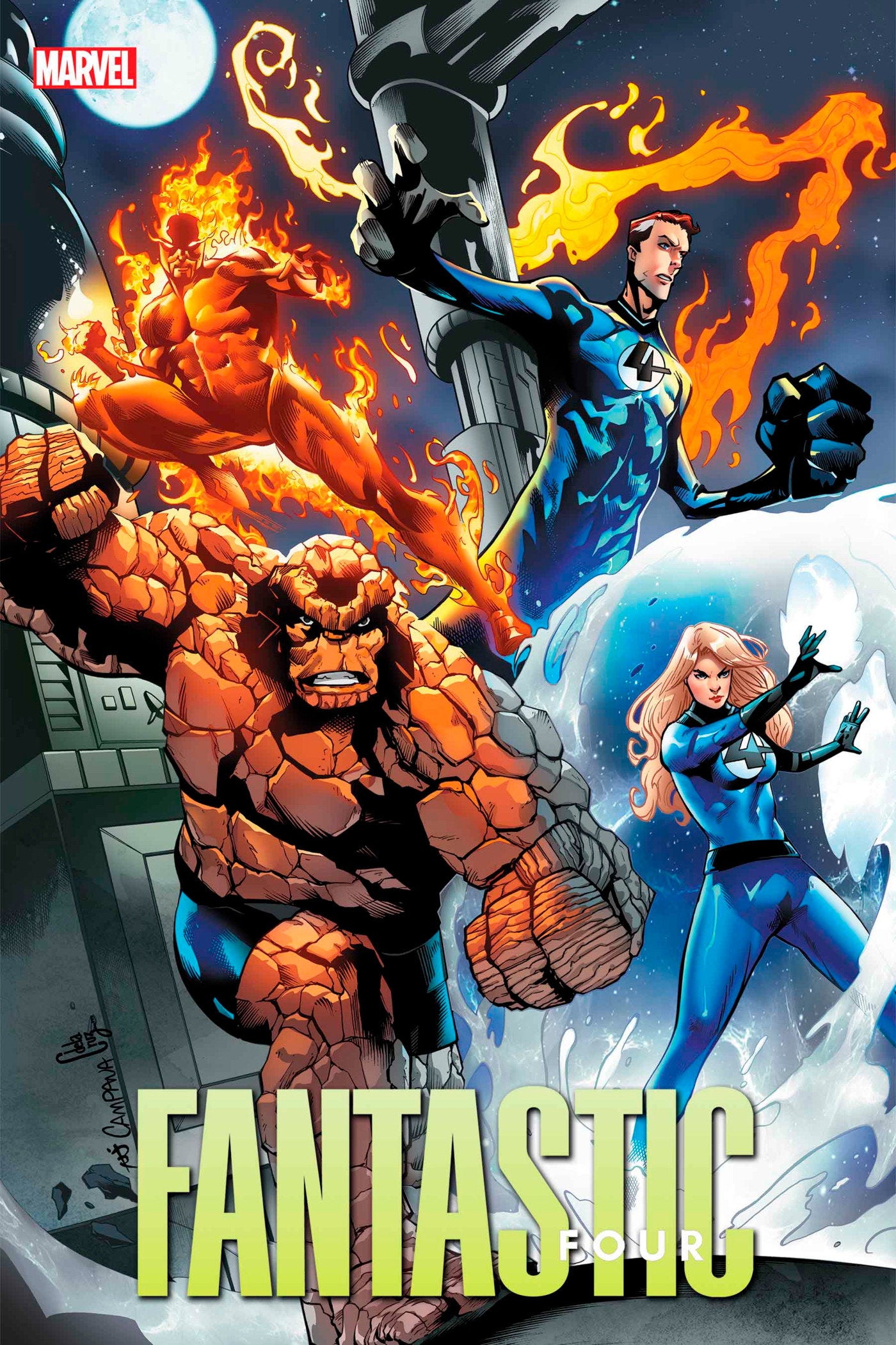 FANTASTIC FOUR #27 CHRIS CAMPANA VARIANT - Release Date: 12/18/24
