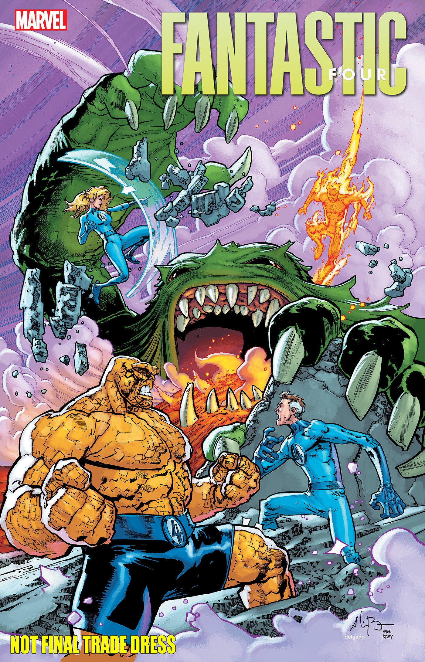 FANTASTIC FOUR #28 ANDREI BRESSAN FANTASTIC FOUR HOMAGE VARIANT - Release Date: 1/22/25