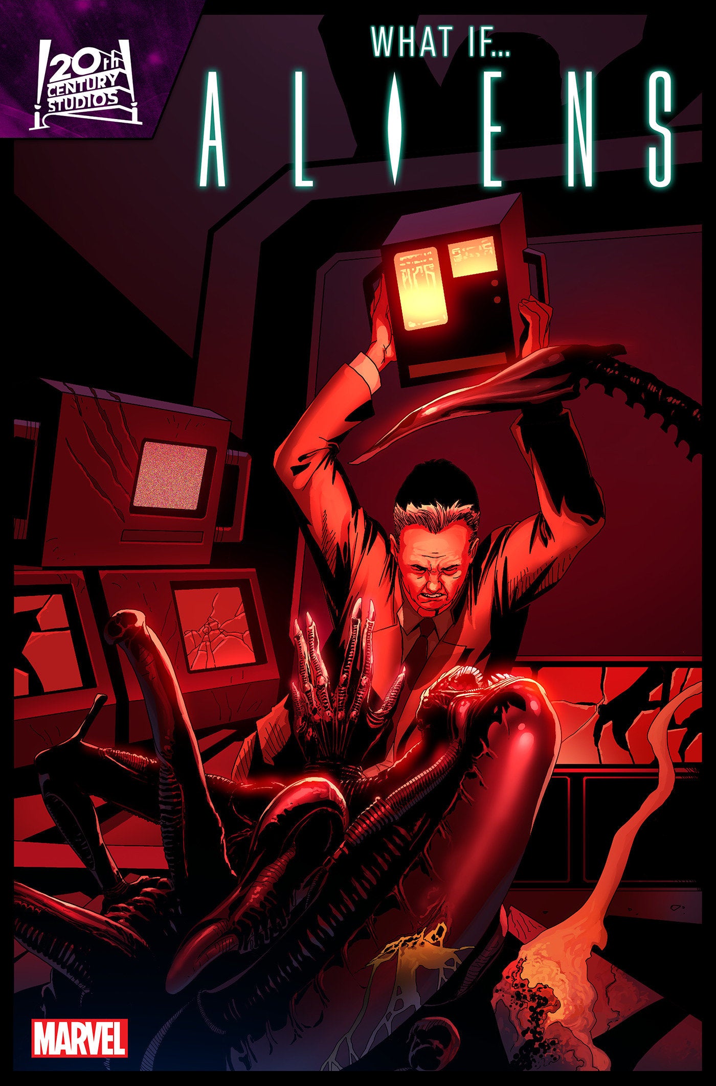 ALIENS: WHAT IF...? #4 SALVADOR LARROCA VARIANT - Release Date: 6/5/24