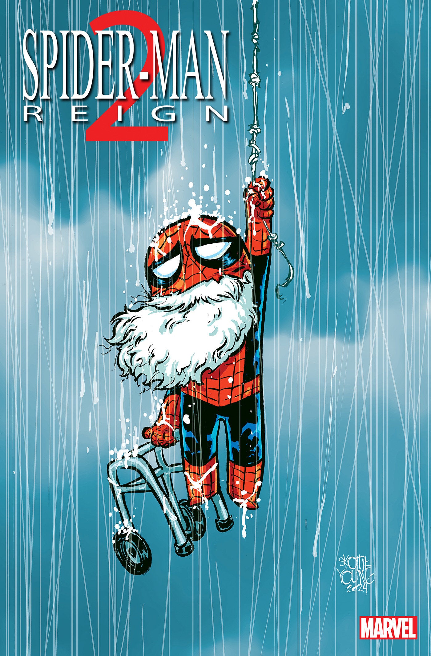 SPIDER-MAN: REIGN 2 #1 SKOTTIE YOUNG VARIANT - Release Date: 7/3/24