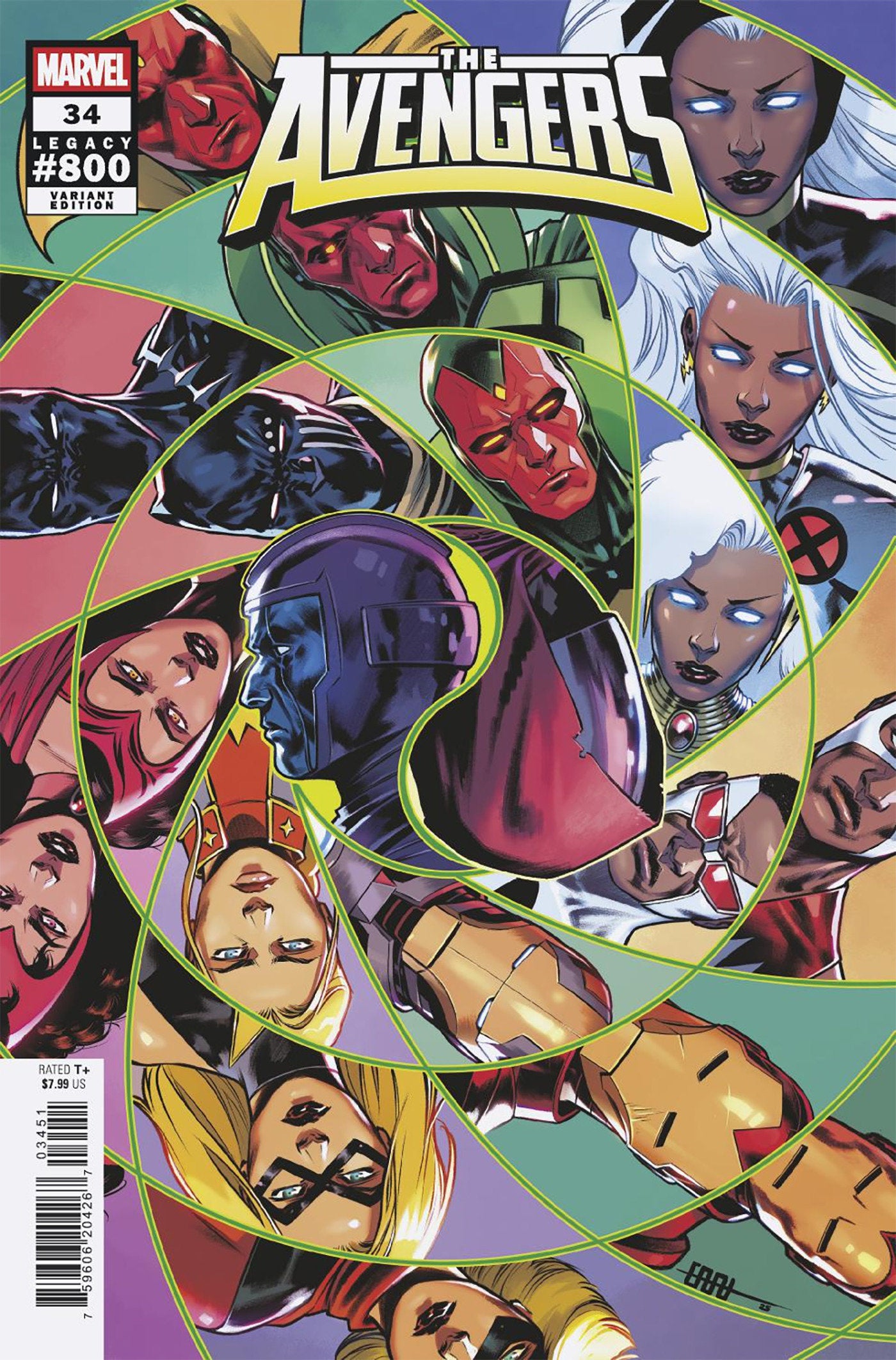AVENGERS #34 CAFU VARIANT ISBN: 75960620426703451 - Release Date: 1/14/26