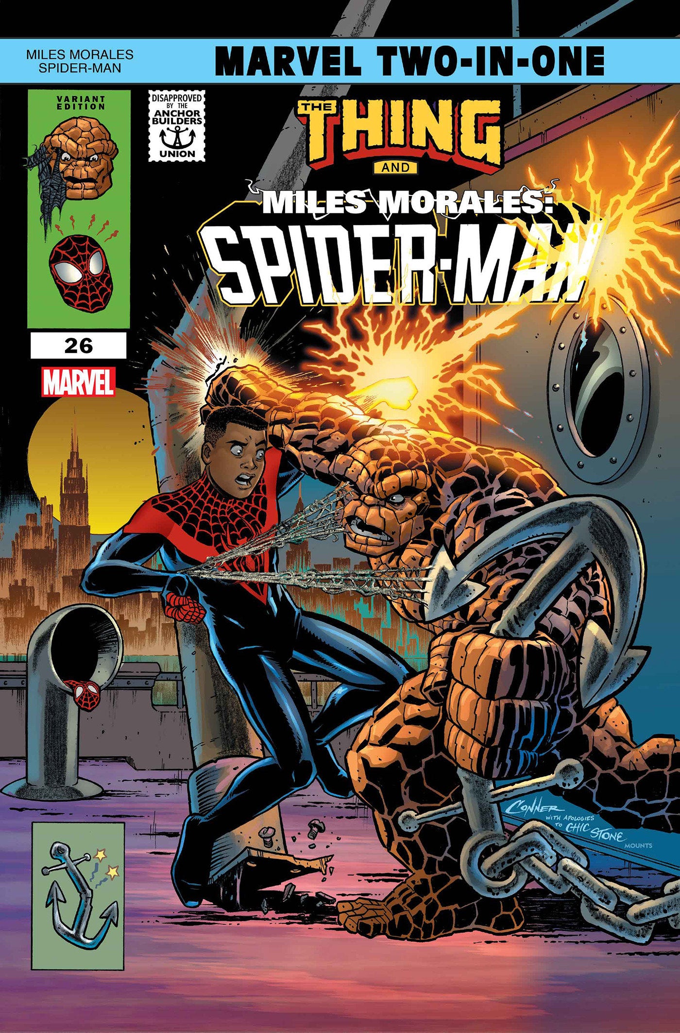 MILES MORALES: SPIDER-MAN #26 AMANDA CONNER MARVEL TWO-IN-ONE VARIANT - Release Date: 11/20/24