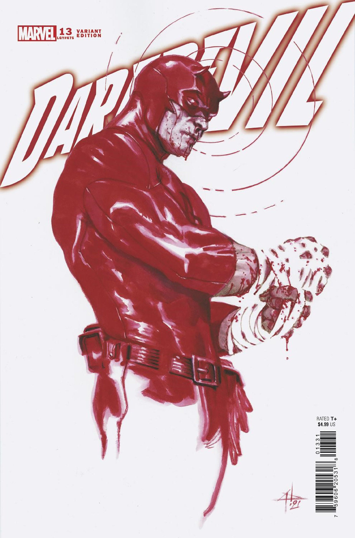DAREDEVIL #13 GABRIELE DELL'OTTO VARIANT - Release Date: 9/4/24
