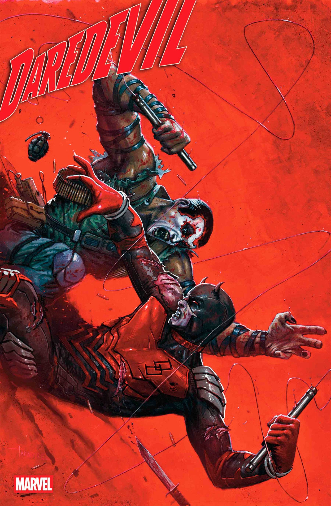 DAREDEVIL #22 DAVIDE PARATORE BRING ON THE BAD GUYS VARIANT - Release Date: 6/4/25