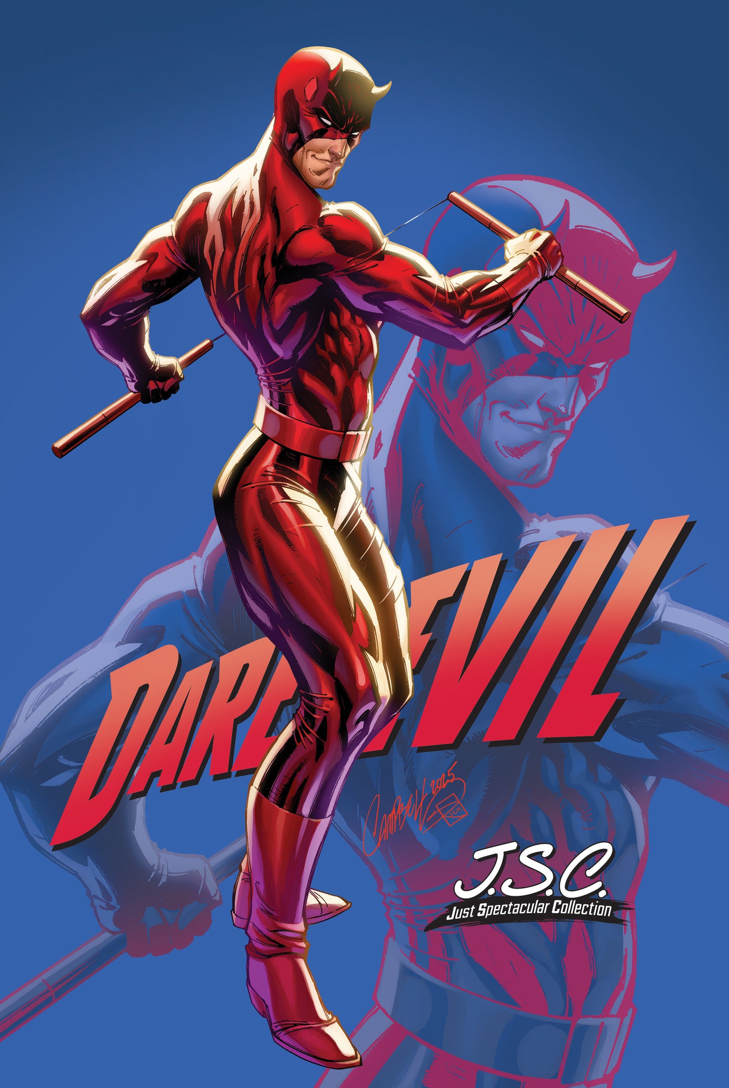 DAREDEVIL #24 J. SCOTT CAMPBELL JUST SPECTACULAR COLLECTION VARIANT - ISBN: 75960620531802421 - Release Date: 8/13/25