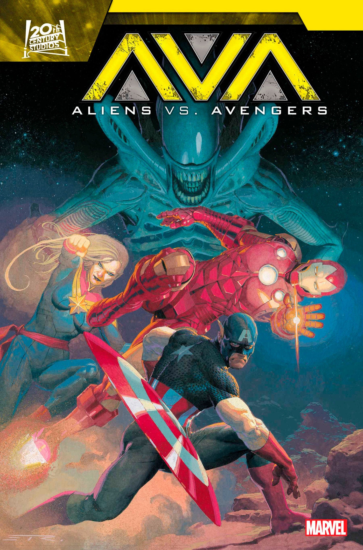 ALIENS VS. AVENGERS #1 - Release Date: 8/28/24