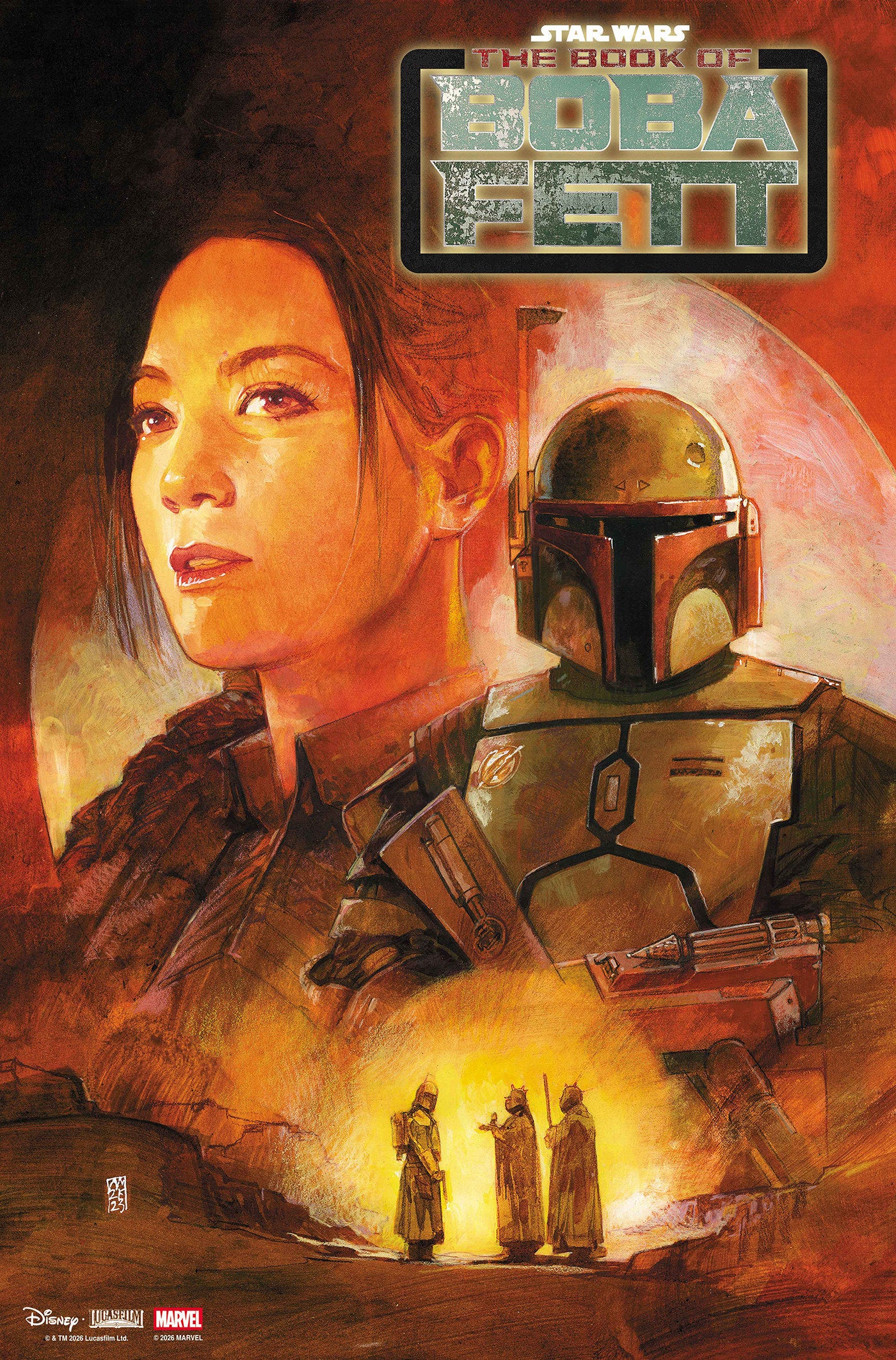 STAR WARS: THE BOOK OF BOBA FETT #1 ISBN: 75960620601800111 - FOC DATE: 7/26/26 - Release Date: 9/9/26