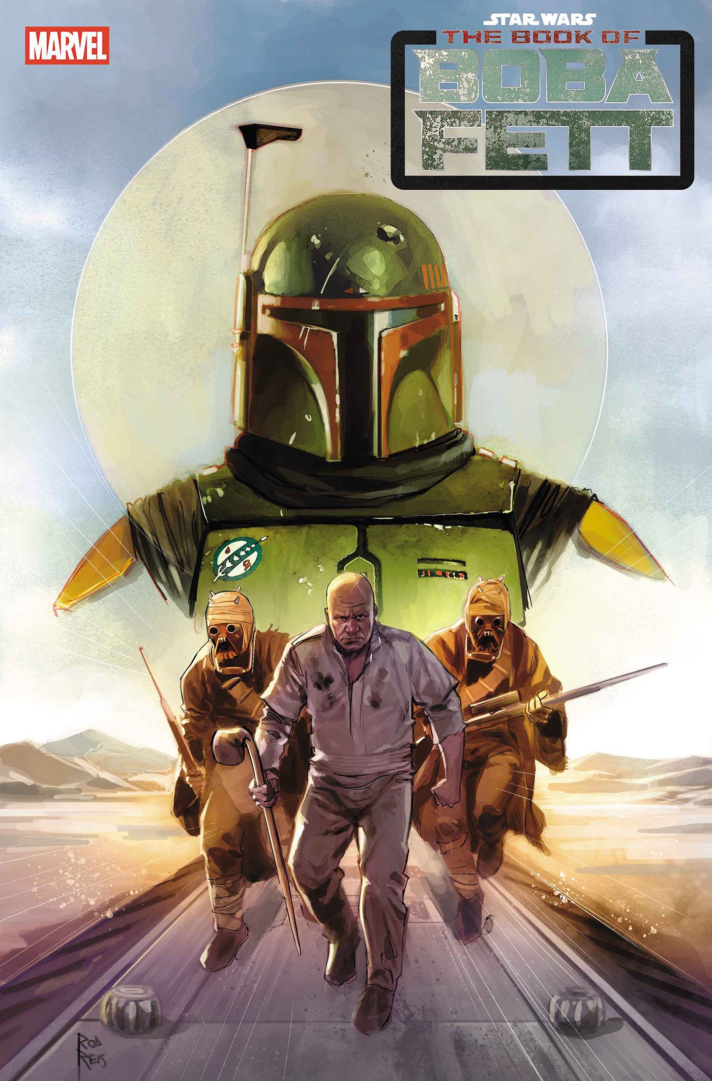 STAR WARS: THE BOOK OF BOBA FETT #2 ROD REIS VARIANT ISBN: 75960620601800221 - FOC DATE: 8/23/26 - Release Date: 9/23/26