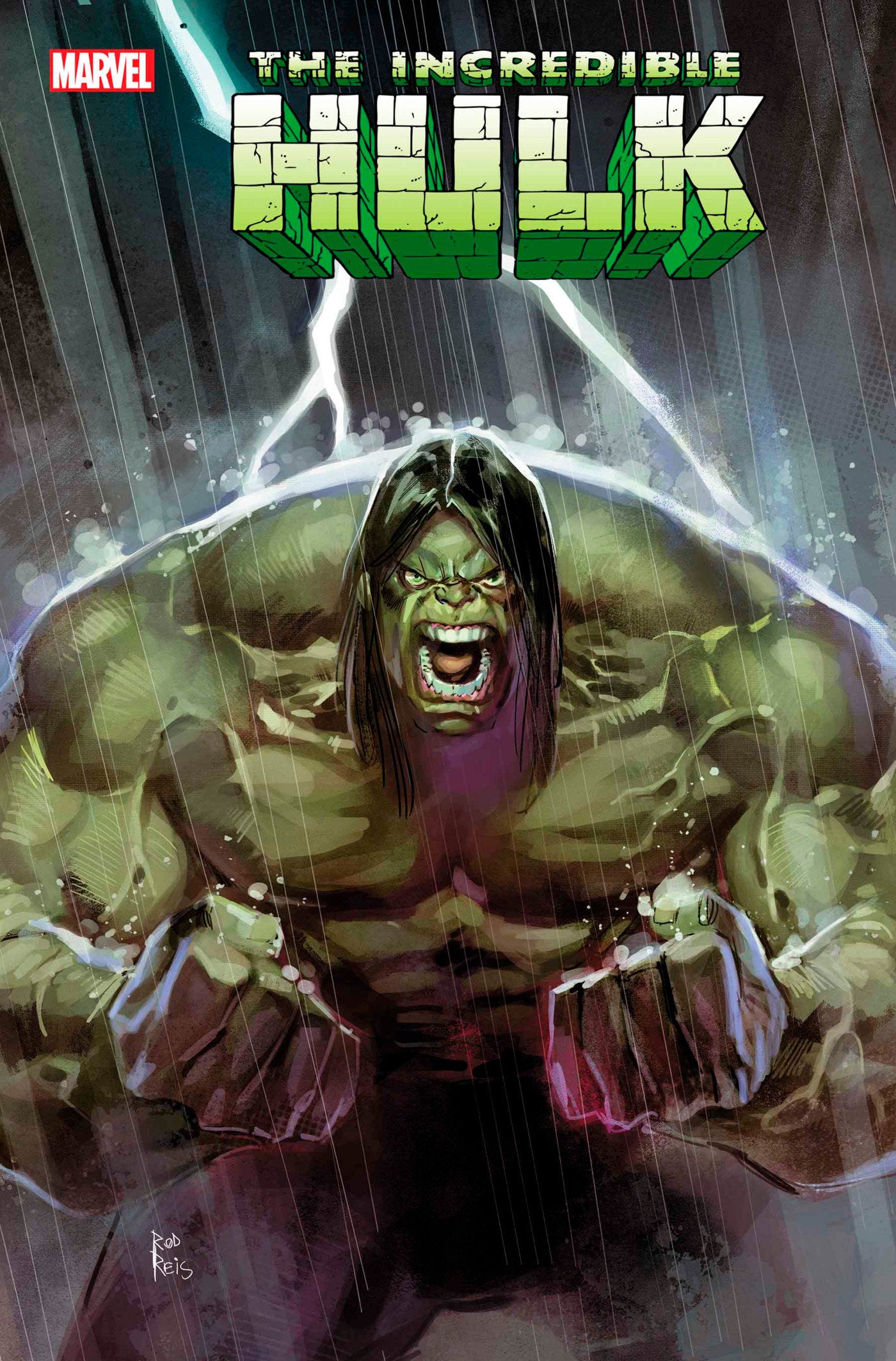 INCREDIBLE HULK #15 ROD REIS VARIANT -Releases: 8/7/24