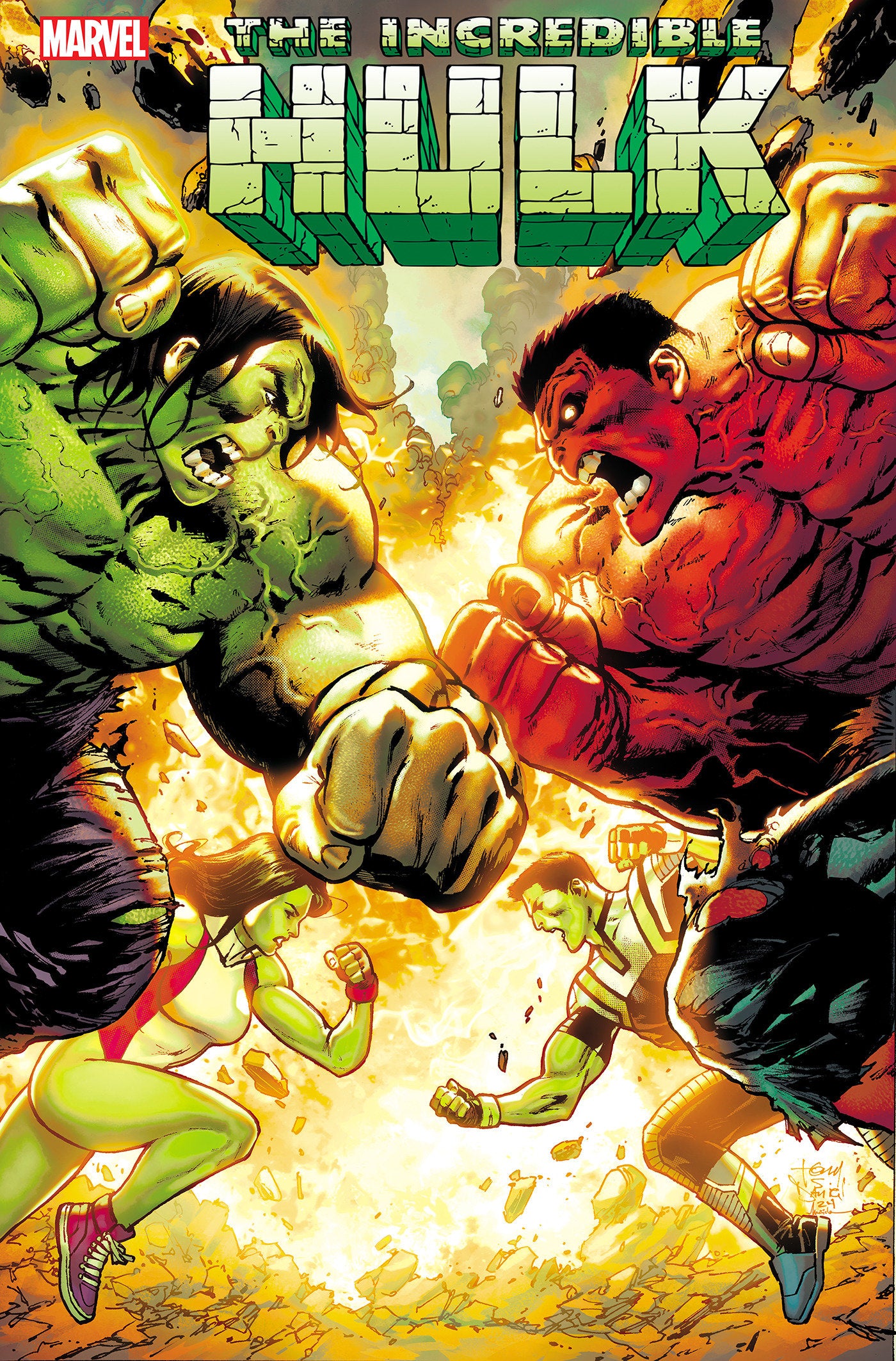 1:25 INCREDIBLE HULK #19 TONY DANIEL VARIANT - Release Date: 11/27/24