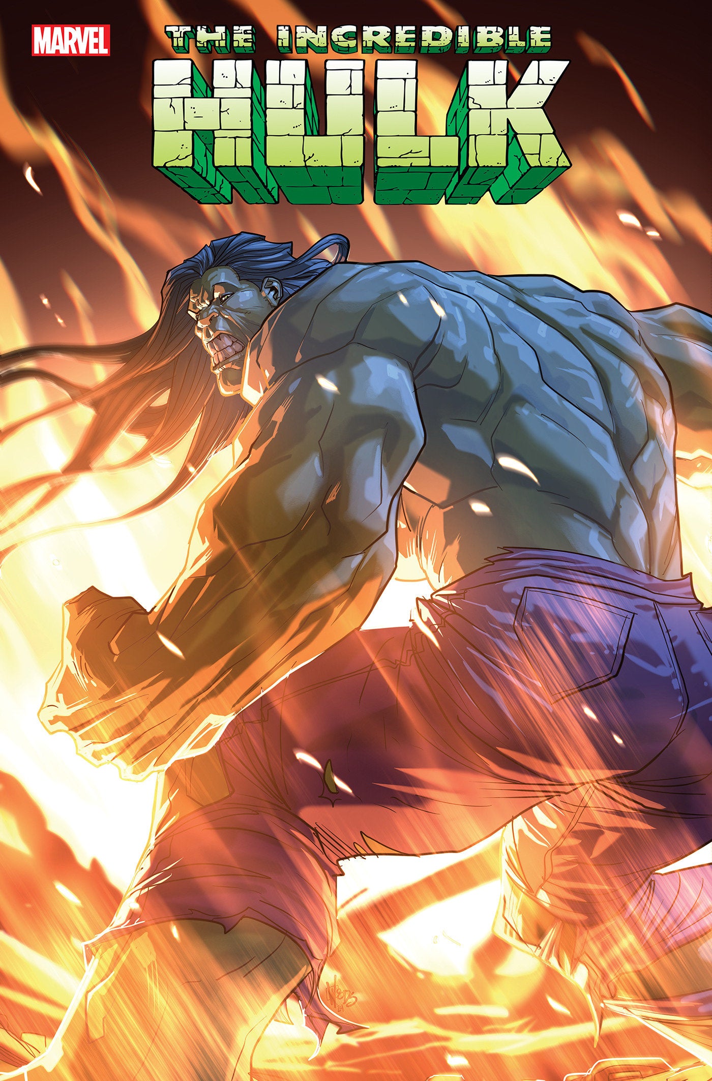 INCREDIBLE HULK #19 PETE WOODS VARIANT - Release Date: 11/27/24