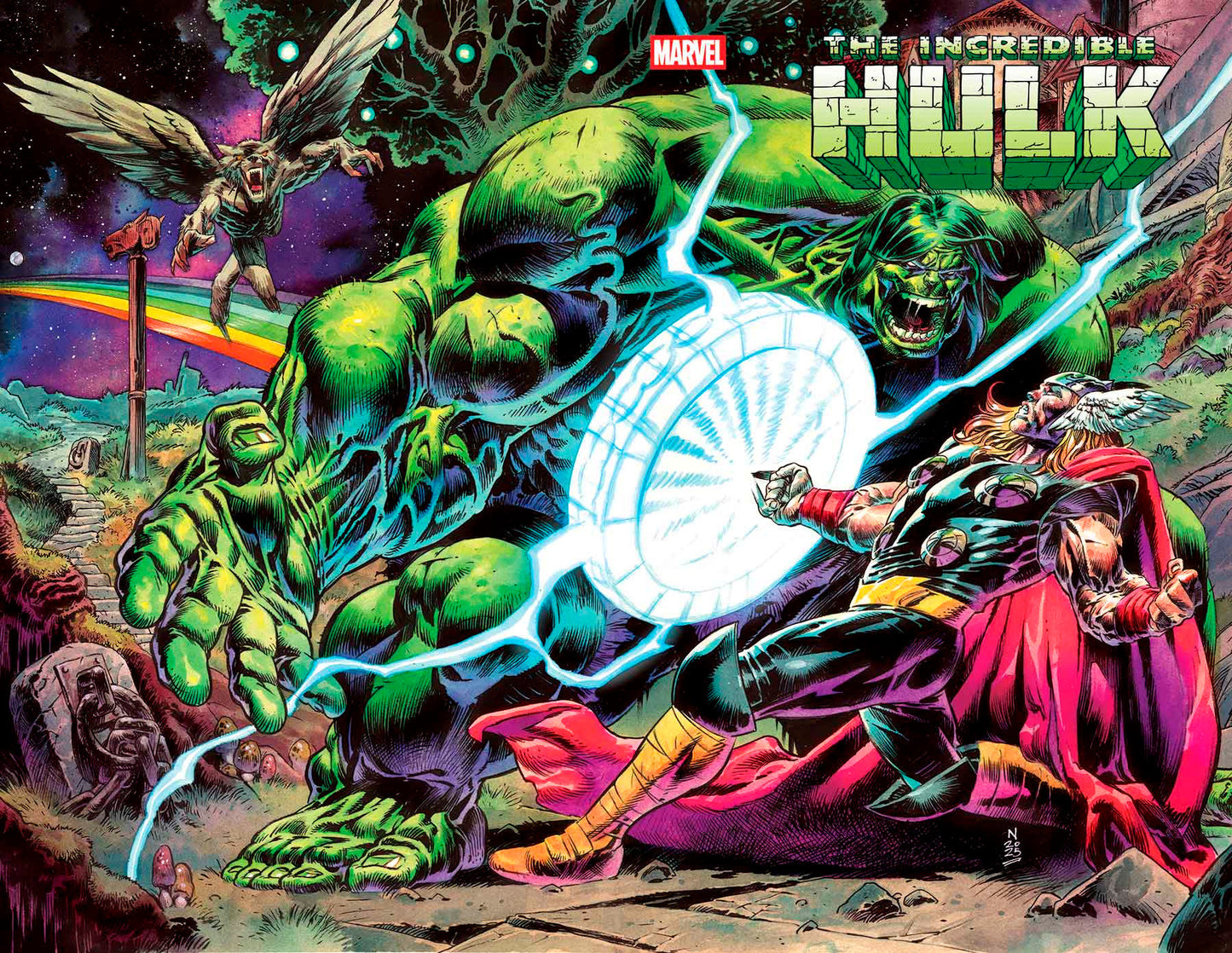 INCREDIBLE HULK #25 WRAPAROUND COVER - Release Date: 05/21/2025