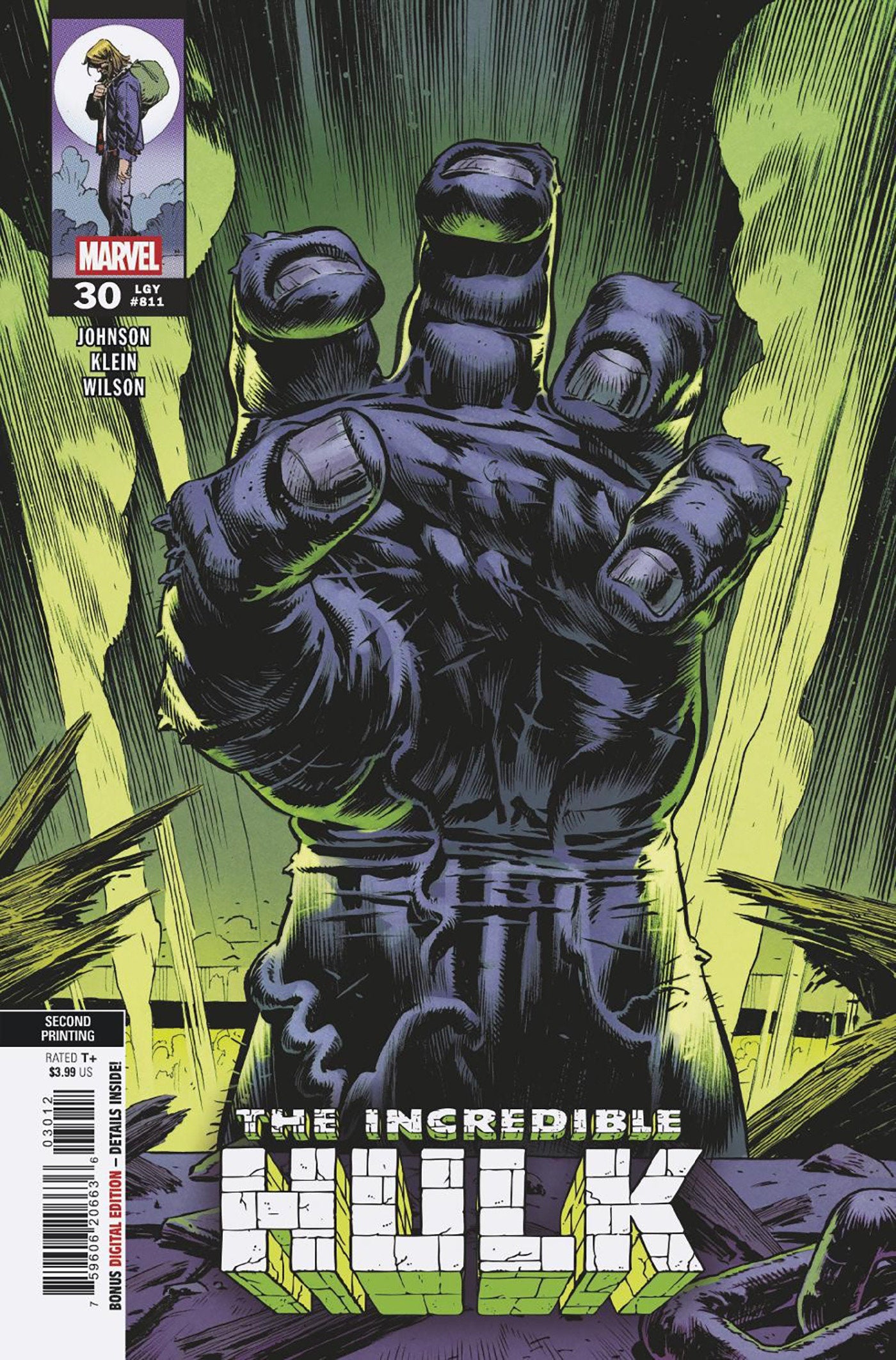 INCREDIBLE HULK #30 NIC KLEIN 2ND PRINTING VARIANT ISBN: 75960620663603012 - Release Date: 2/11/26