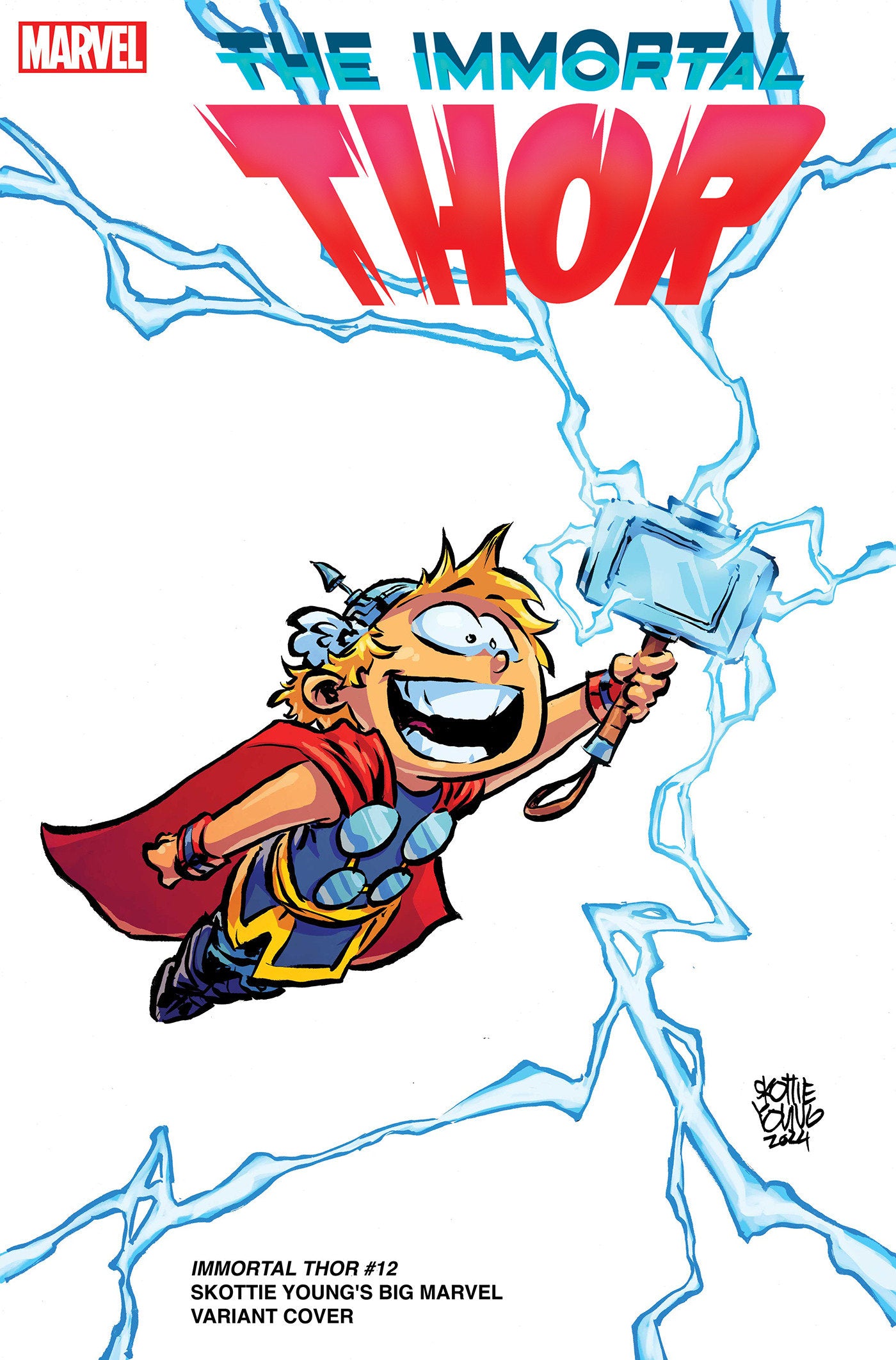 IMMORTAL THOR #12 SKOTTIE YOUNG'S BIG MARVEL VARIANT - Release Date: 6/19/24