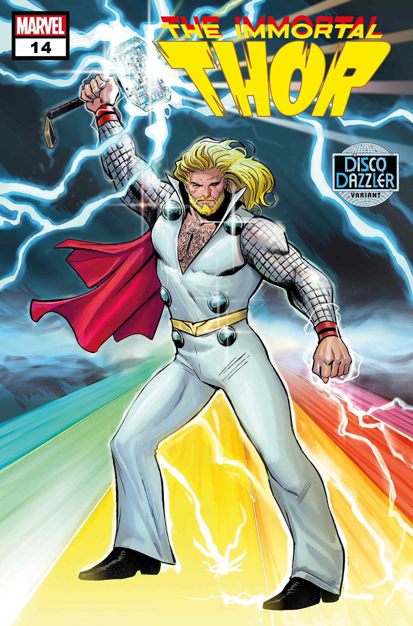 IMMORTAL THOR #14 LEE GARBETT DISCO DAZZLER VARIANT - Release Date: 8/14/24