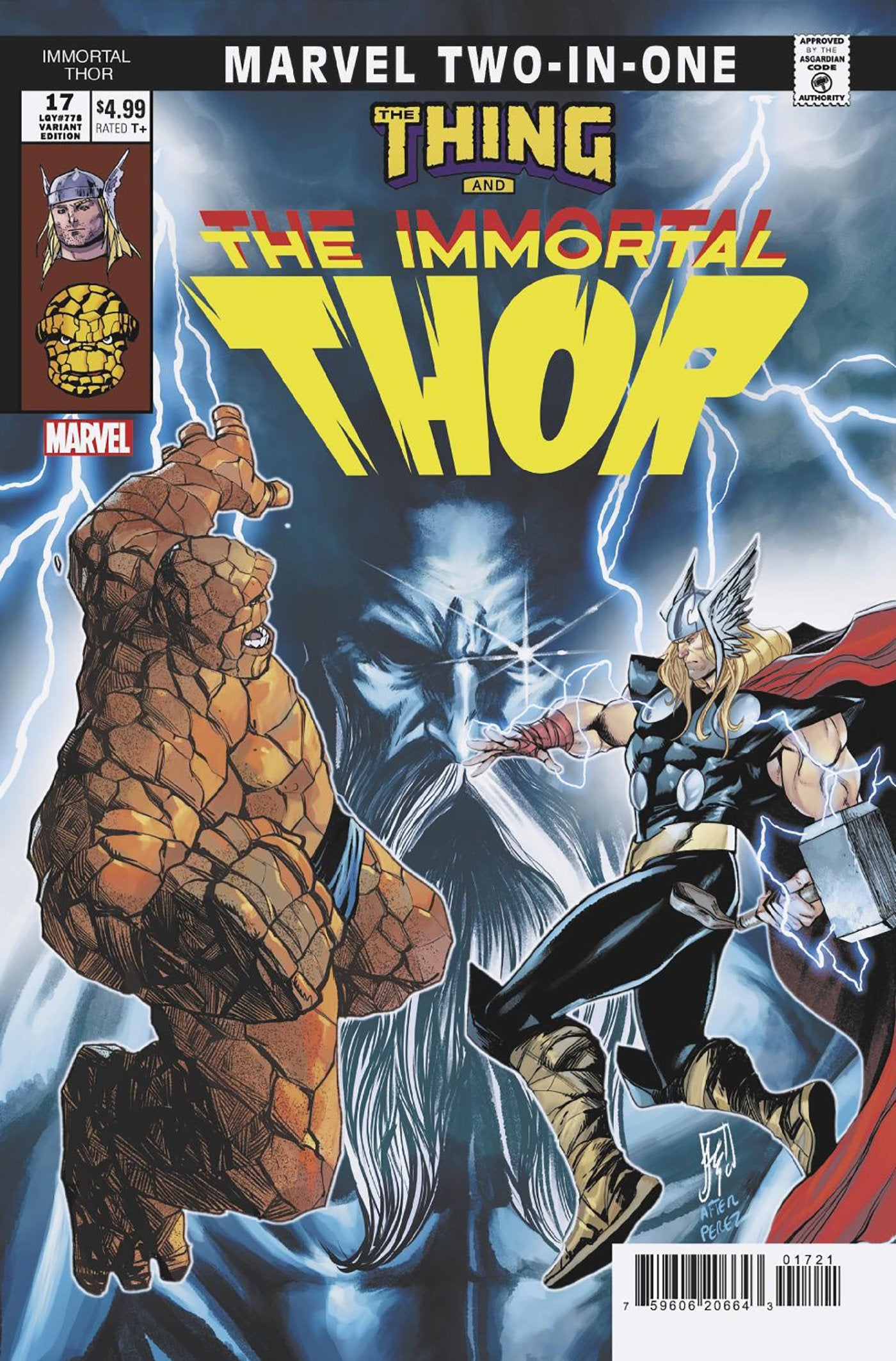 IMMORTAL THOR #17 STEFANO CASELLI MARVEL TWO-IN-ONE VARIANT - Release Date: 11/20/24