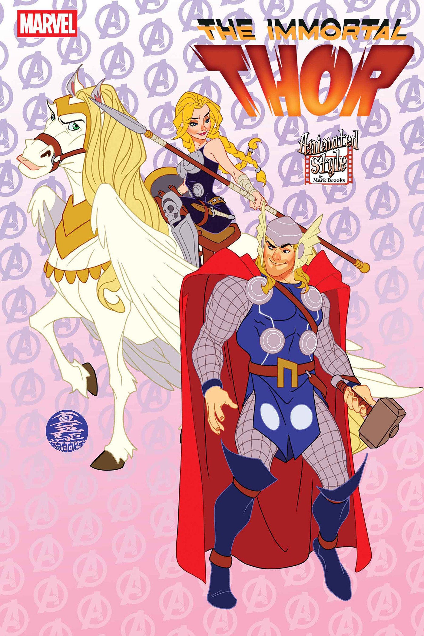 IMMORTAL THOR #20 MARK BROOKS ANIMATED-STYLE VARIANT - Release Date: 2/12/25