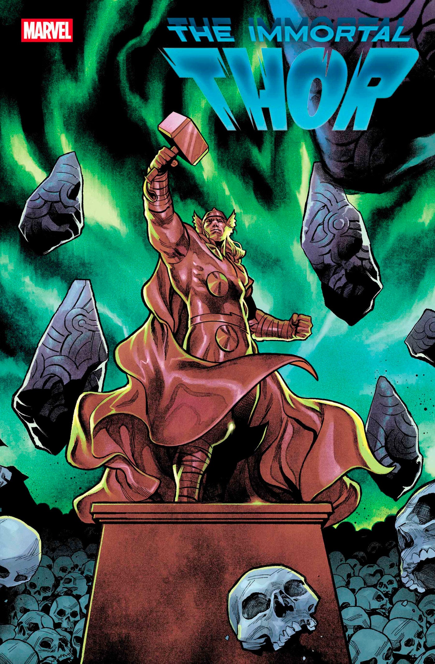 IMMORTAL THOR #25 MARTIN COCCOLO DEATH OF THE IMMORTAL THOR 3-PART CONNECTING VARIANT - Release Date: 7/2/25