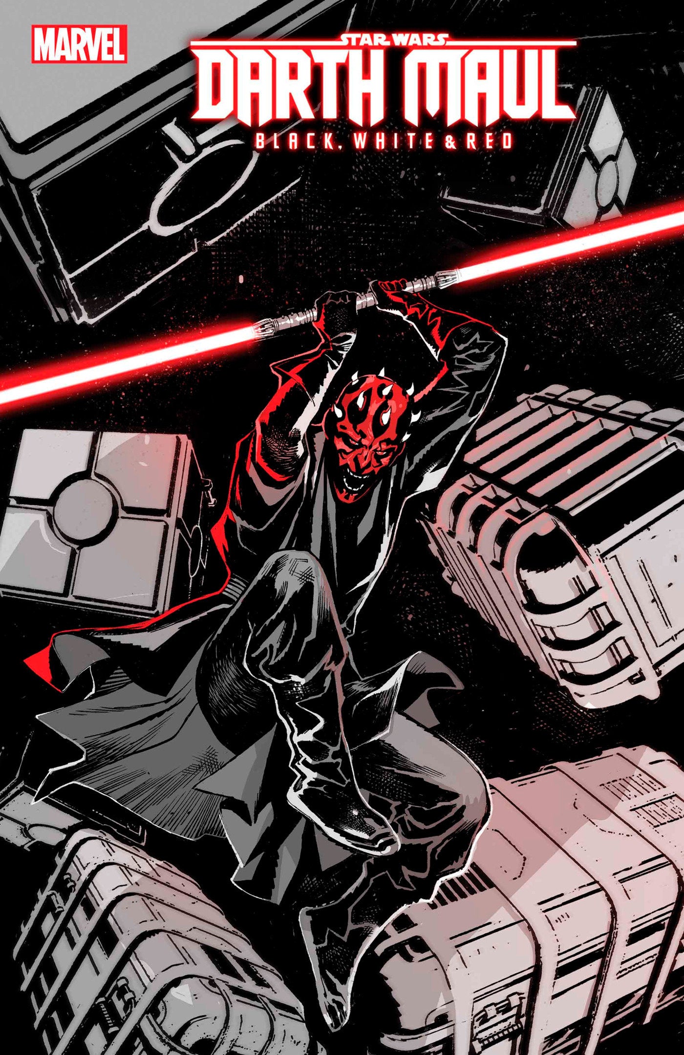 STAR WARS: DARTH MAUL - BLACK, WHITE & RED #3 - Release Date: 6/26/24