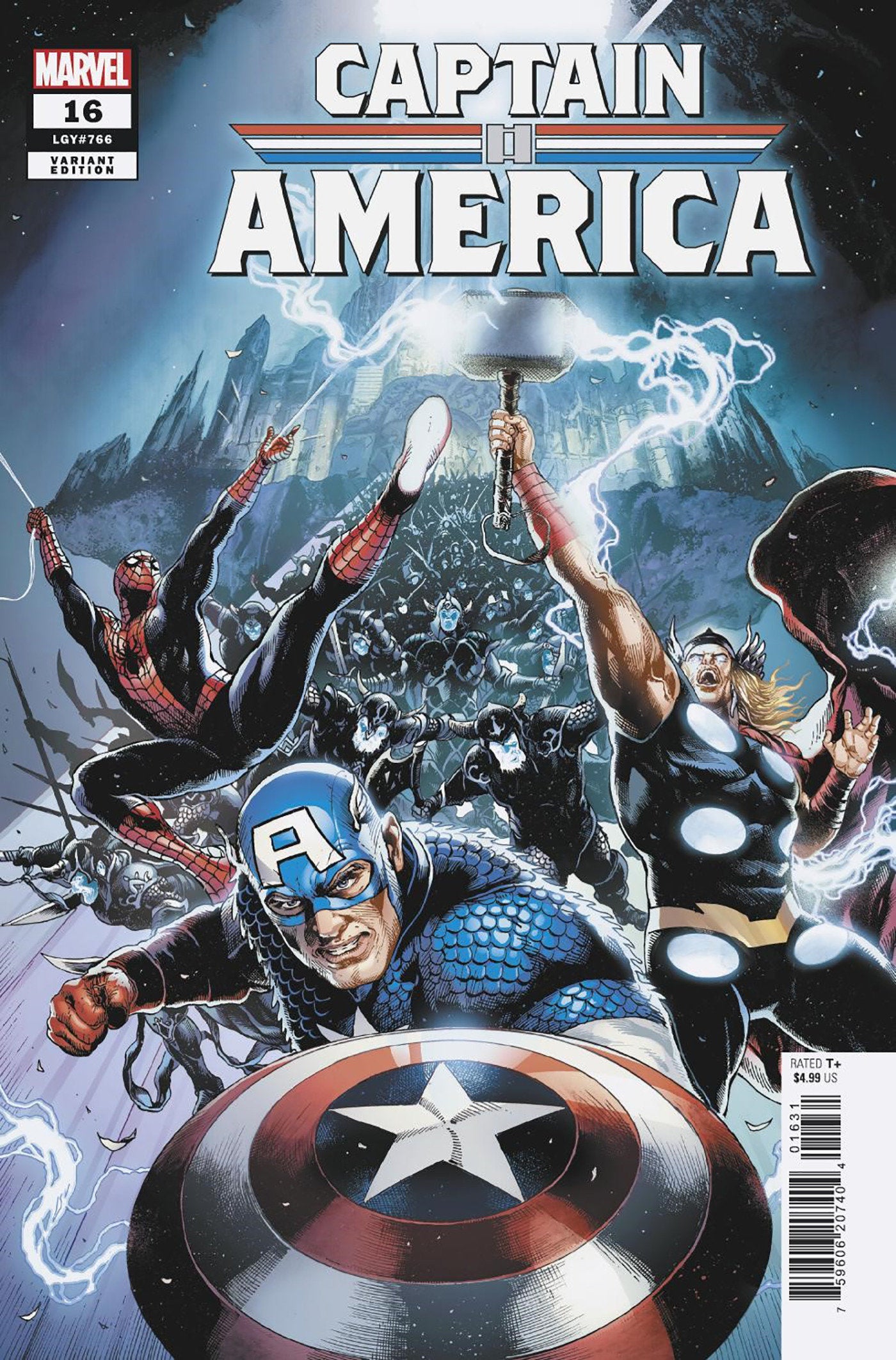 CAPTAIN AMERICA #16 CARLOS MAGNO VARIANT - Release Date: 12/18/24