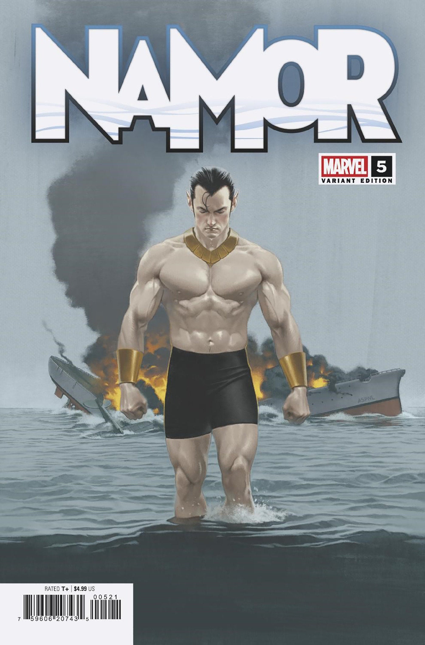 NAMOR #5 MARC ASPINALL VARIANT - Release Date: 12/18/24