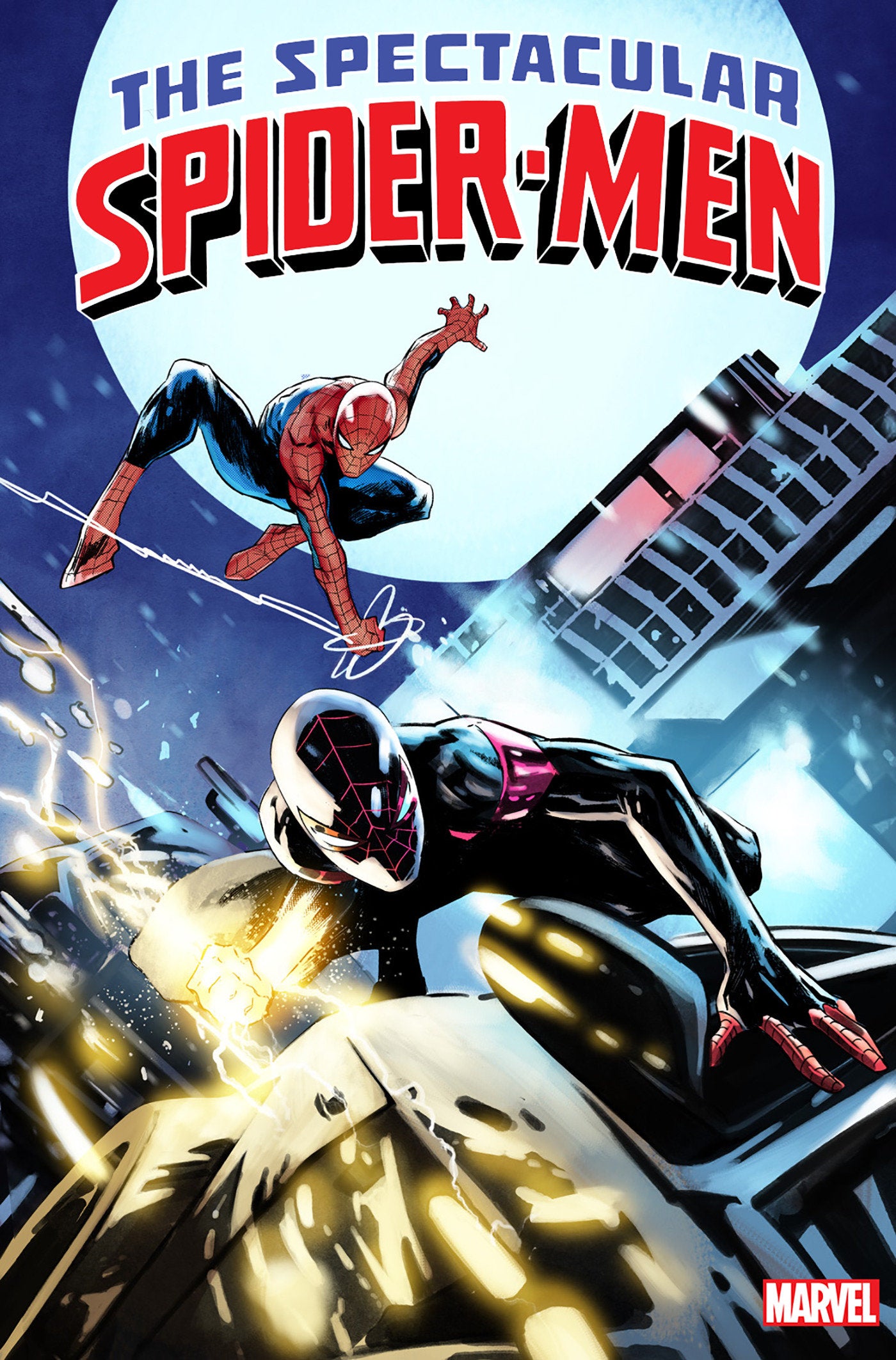 THE SPECTACULAR SPIDER-MEN #7 FRANCESCO MANNA VARIANT - Release Date: 9/4/24