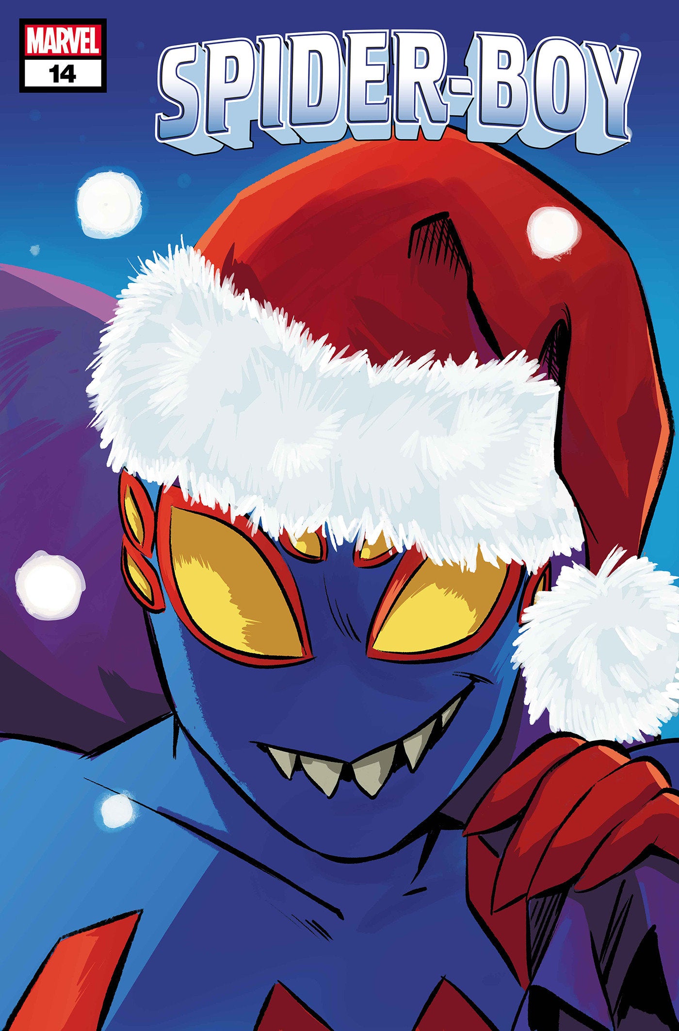 SPIDER-BOY #14 NATACHA BUSTOS WINTER HOLIDAY VARIANT - Release Date: 12/25/24